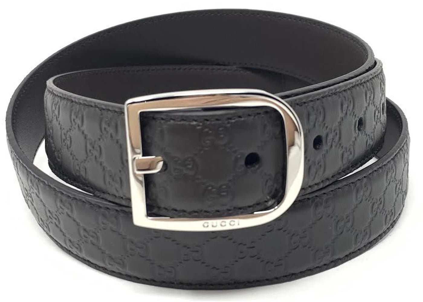 Gucci Belt Guccissima Leather 1.25 Width Brown