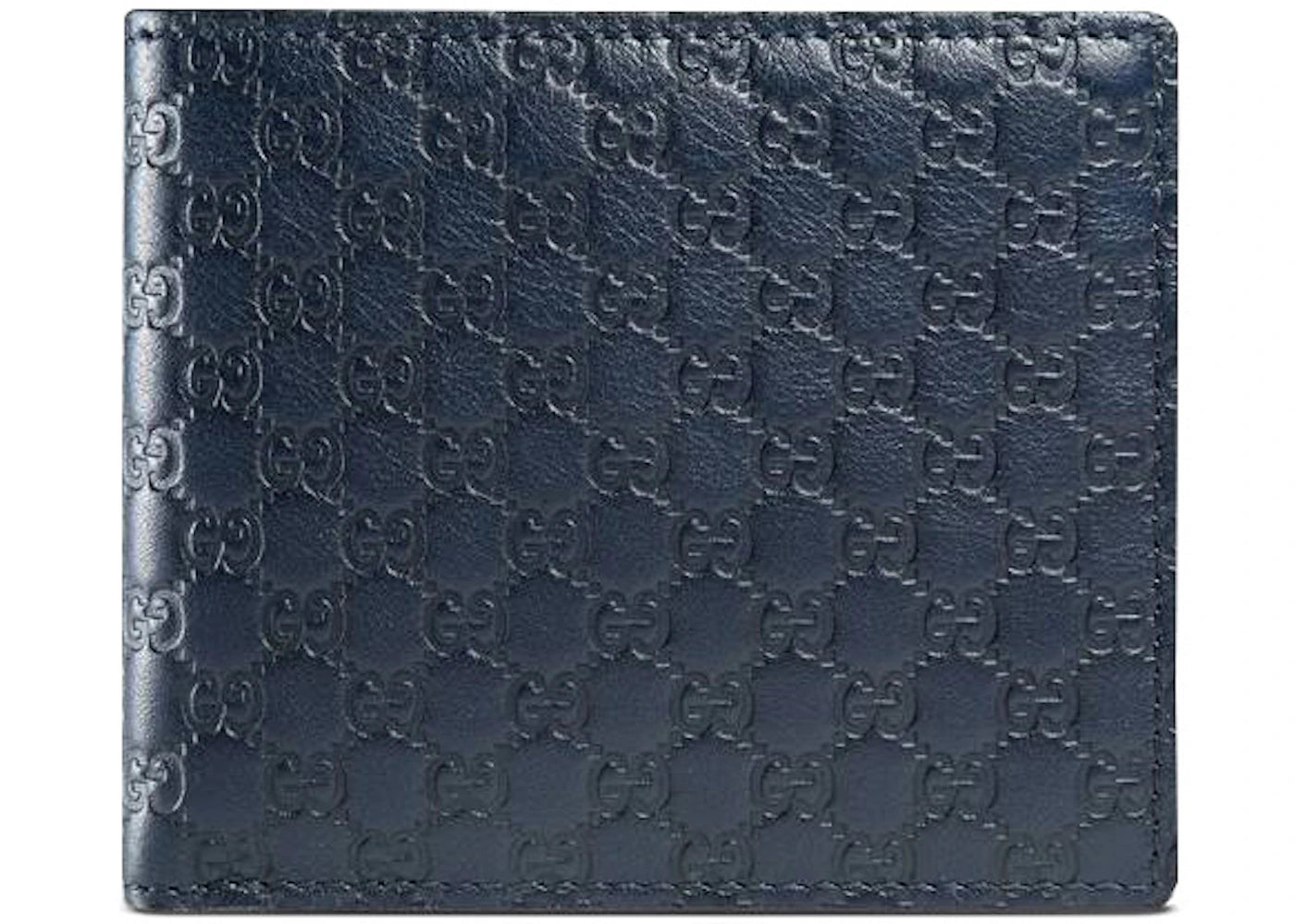 Gucci Bifold Wallet MicroGuccissima Blue