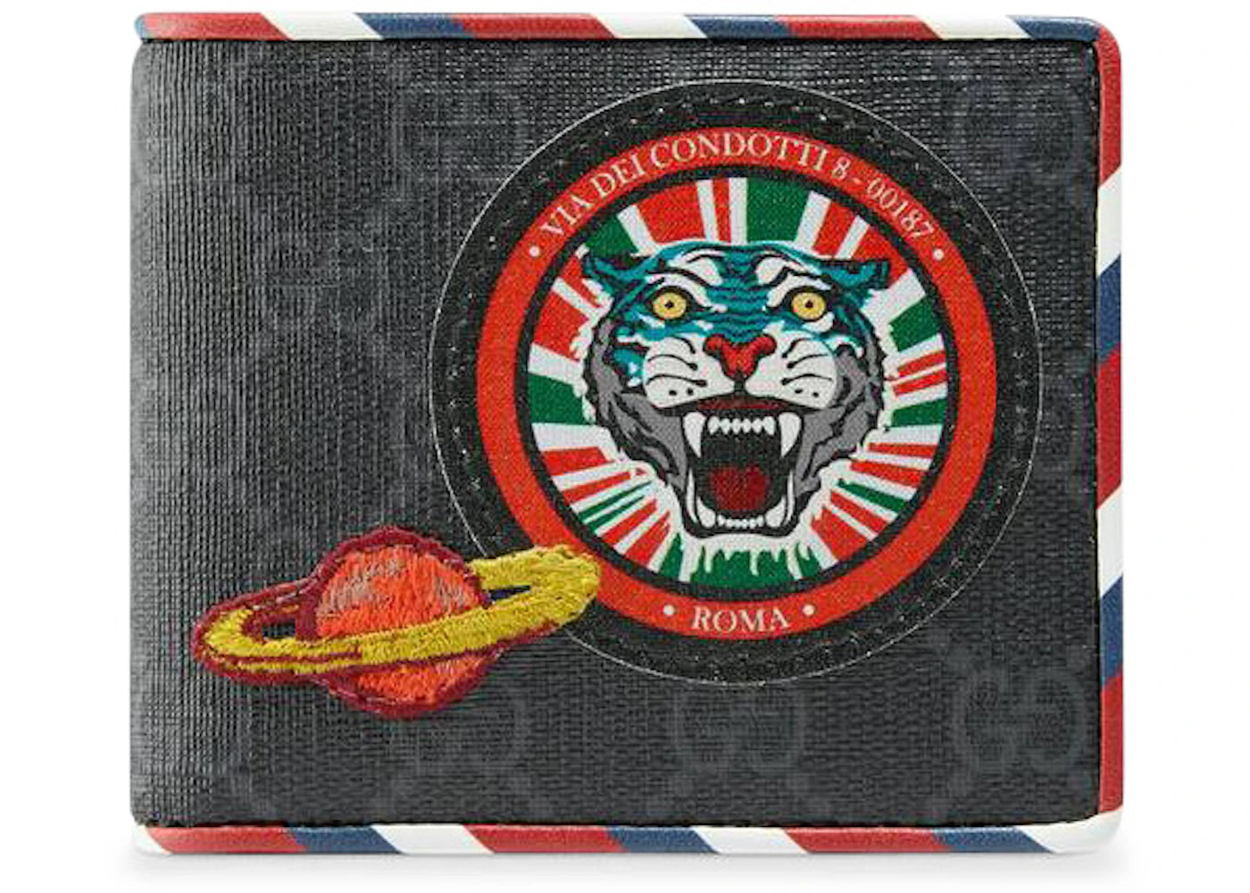 Gucci Bifold Wallet Night Courrier GG Supreme Black