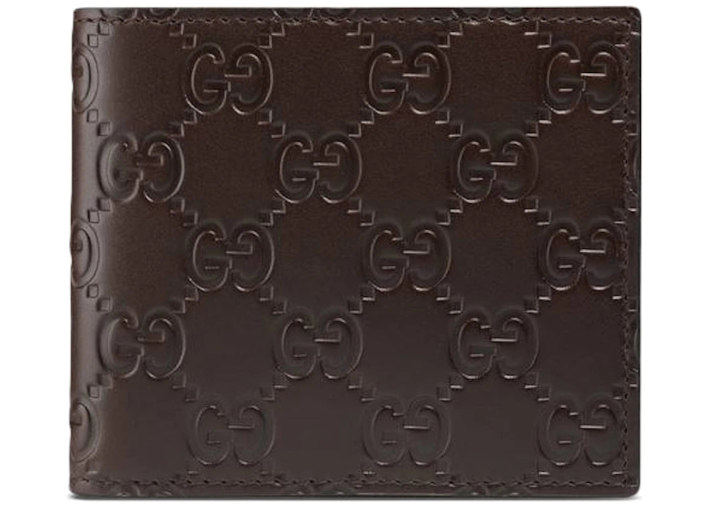 Gucci Bifold Wallet Signature Brown