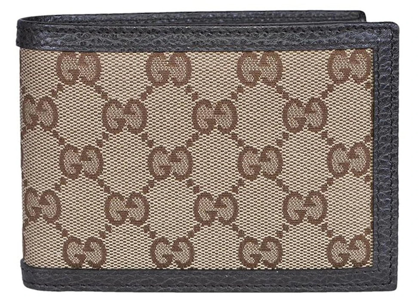Gucci Bifold Wallet GG Monogram Beige/Ebony