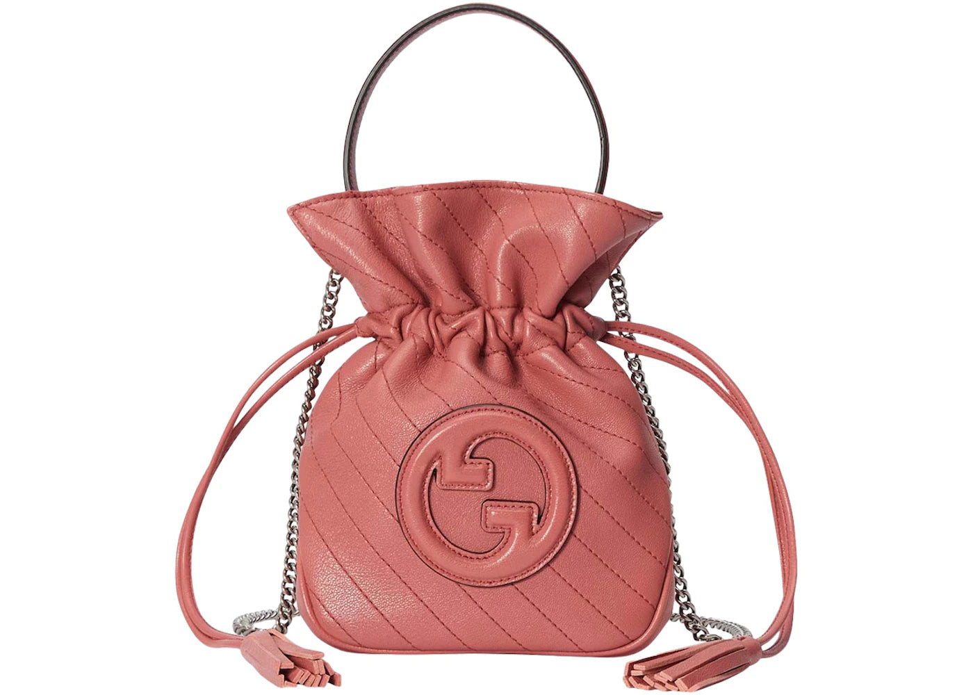 Gucci Blondie Mini Bucket Bag Pink