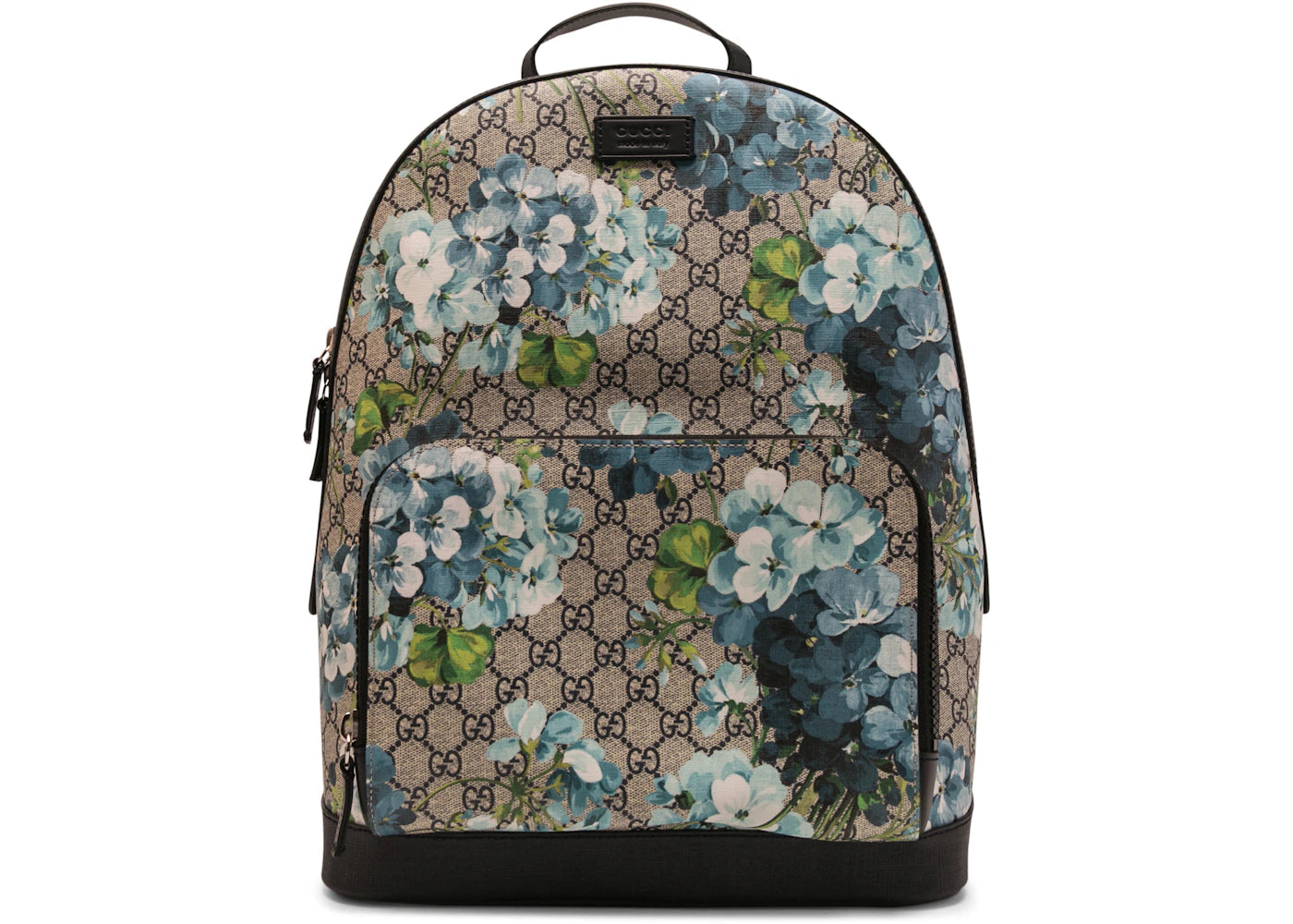 Gucci Backpack GG Supreme Blooms Medium Blue