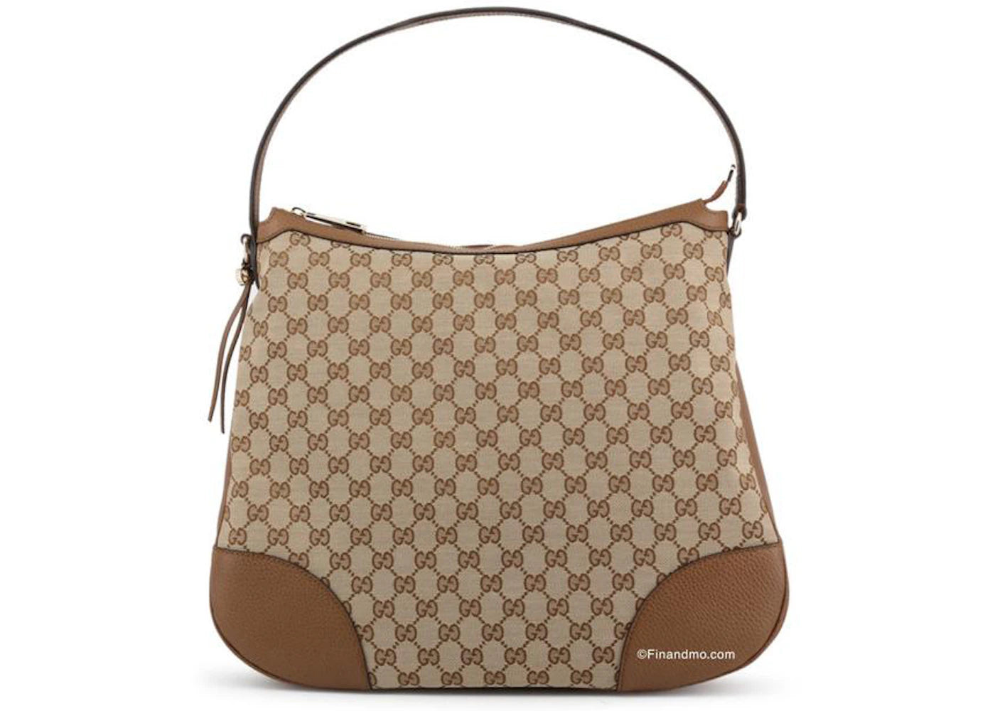 Gucci Bree Hobo Bag GG Brown