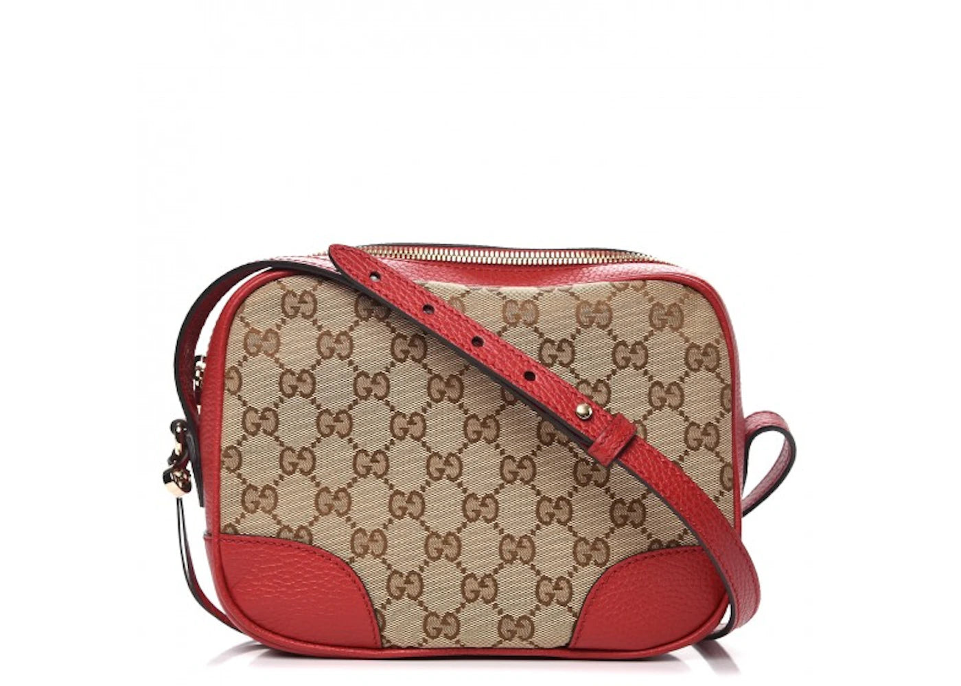 Gucci Bree Messenger GG Supreme Mini Red