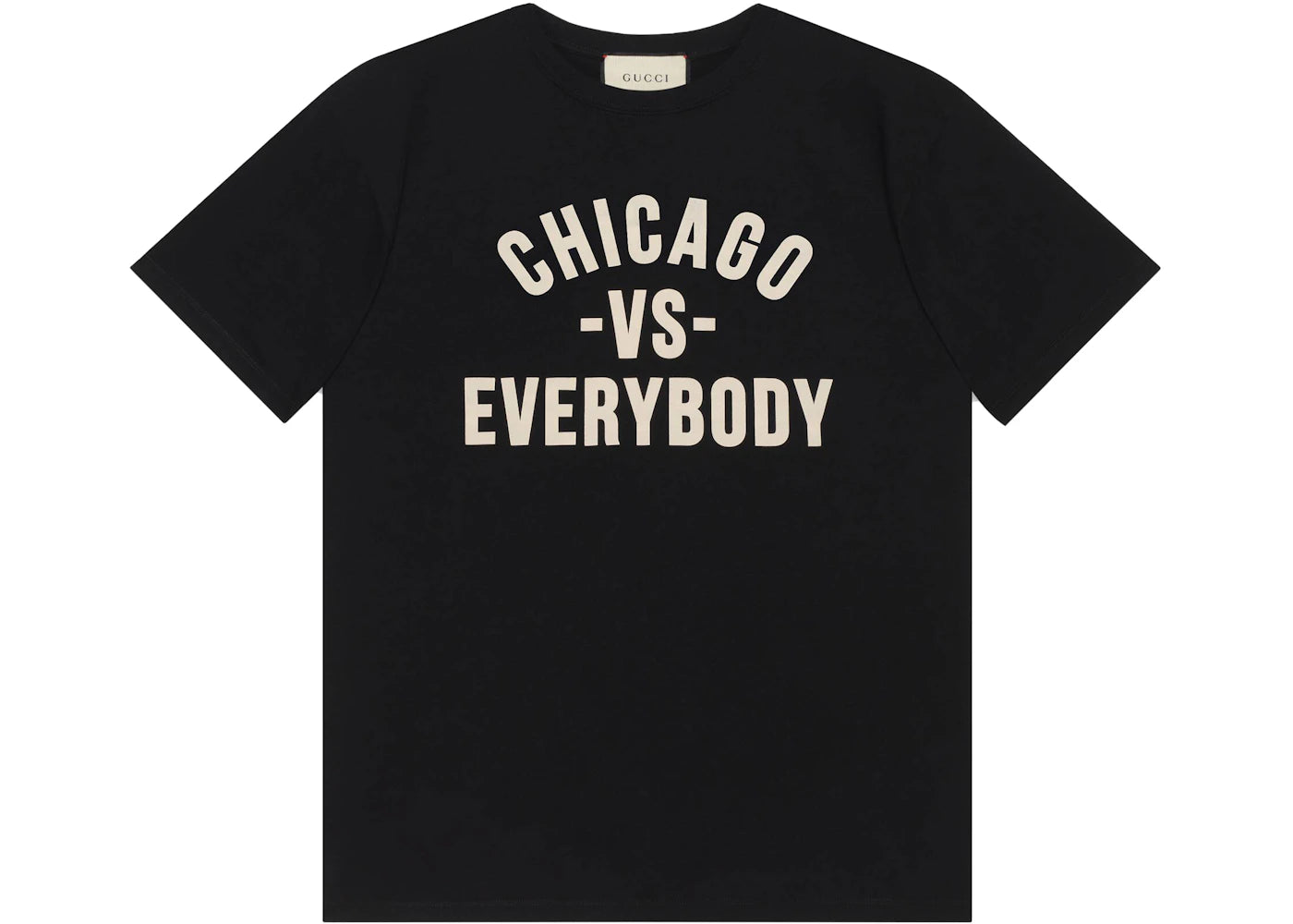 Gucci CHICAGO VS. EVERYBODY T-shirt Black