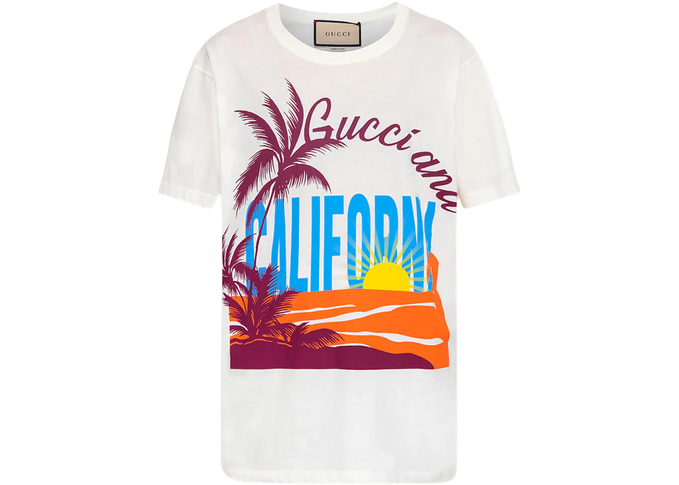 Gucci California Oversized T-shirt White
