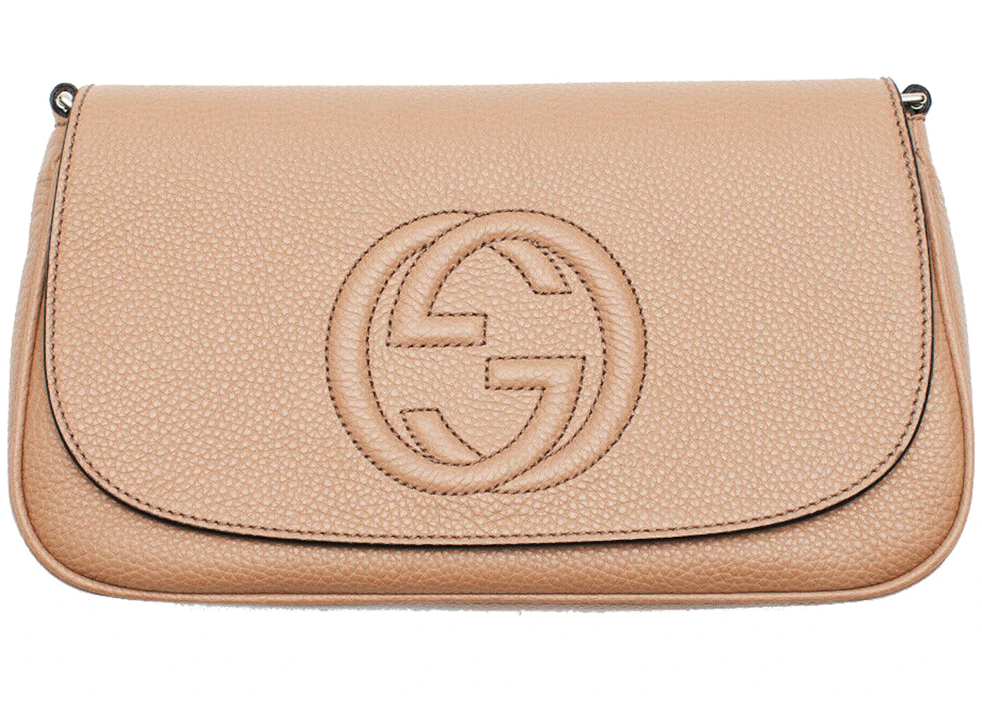 Gucci Camelia Shoulder Bag Rose Beige/Light Tan