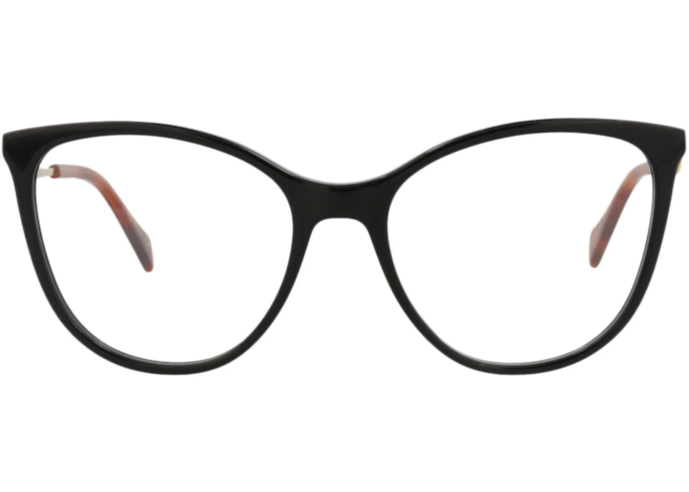 Gucci Cat Eye-Frame Acetate Optical Frames Black Gold Transparent (GG1007O-30011762-005)