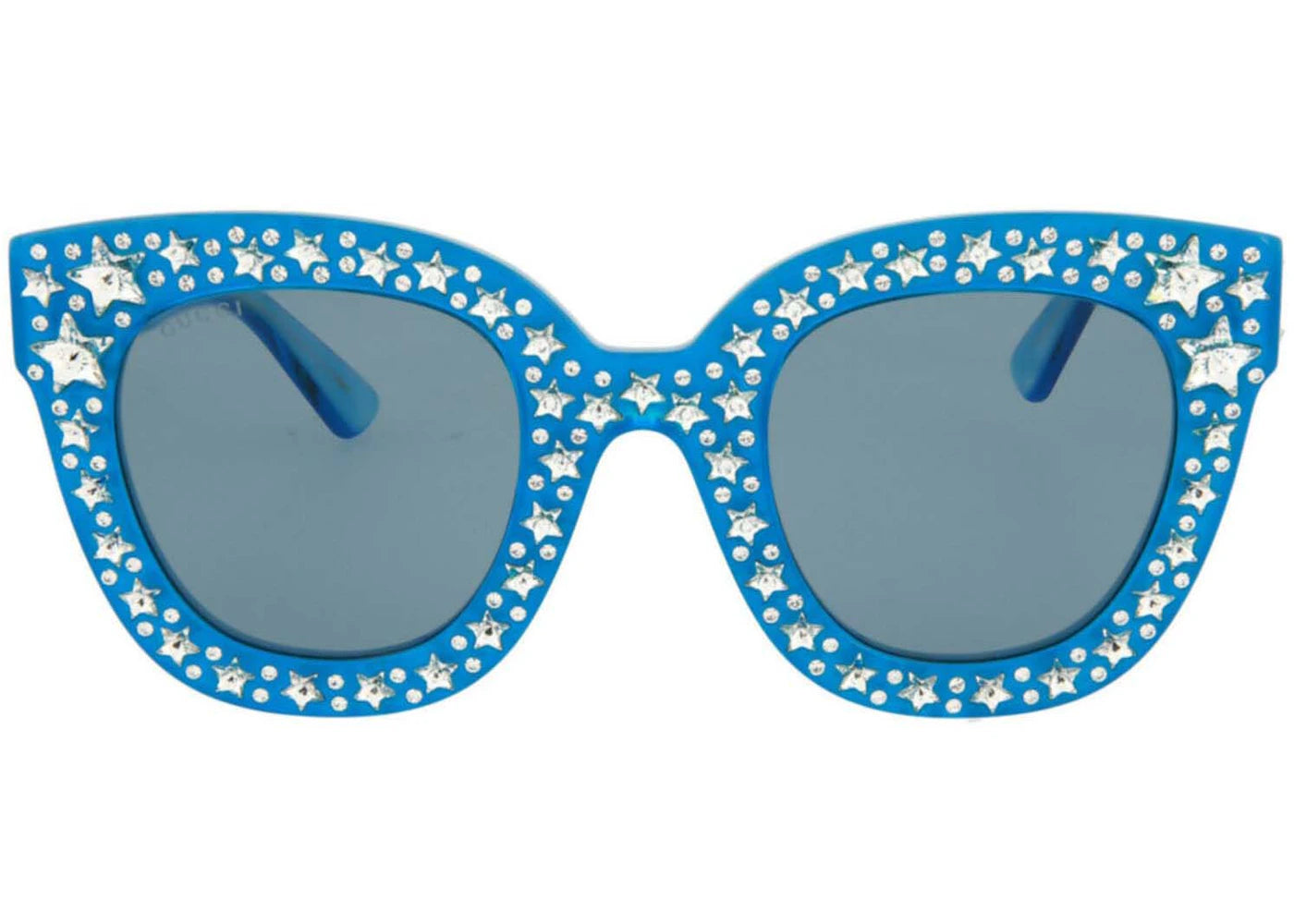 Gucci Cat Eye-Frame Acetate Sunglasses Light Blue (GG0116S-30001563-009-40089)