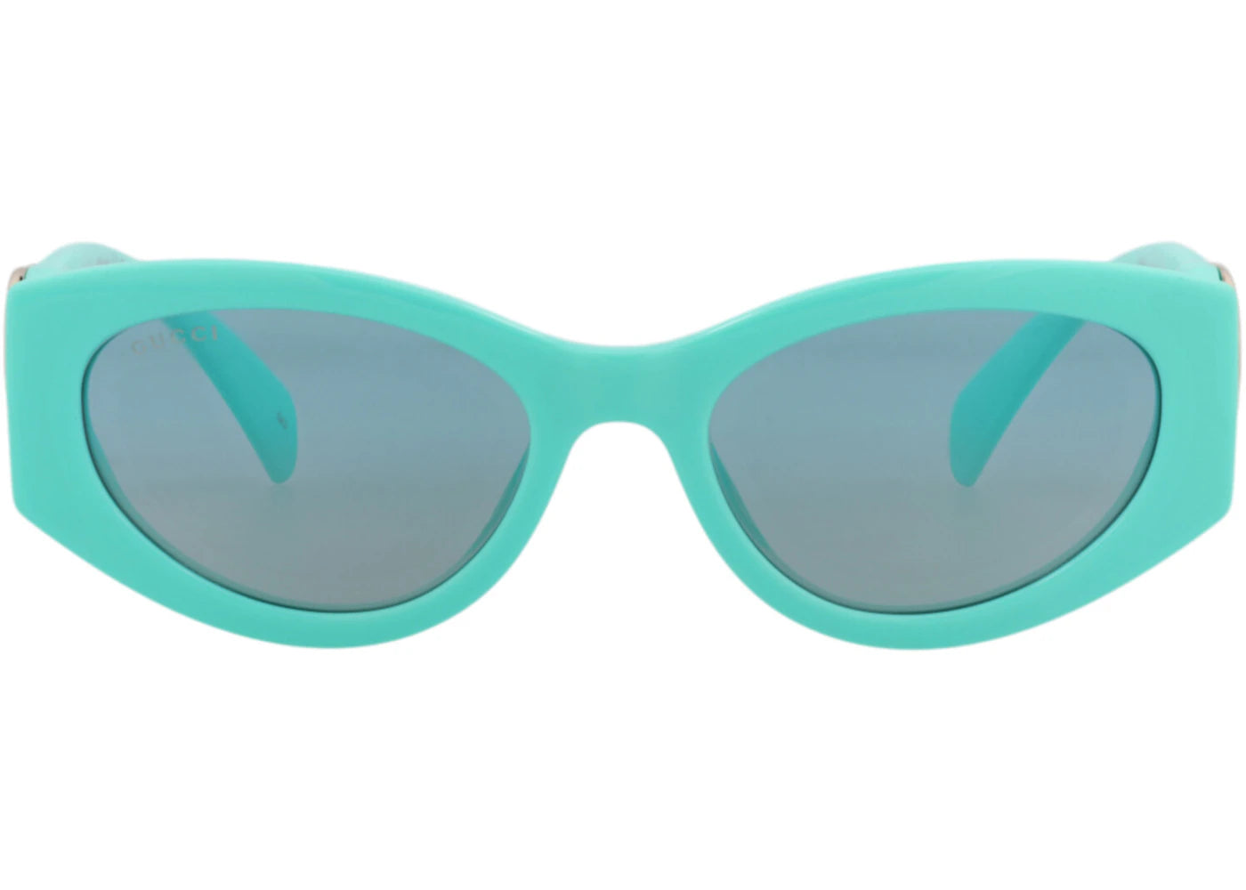 Gucci Cat Eye-Frame Injection Sunglasses Light Blue Light Blue Light Blue (GG1691S-30015481-004)