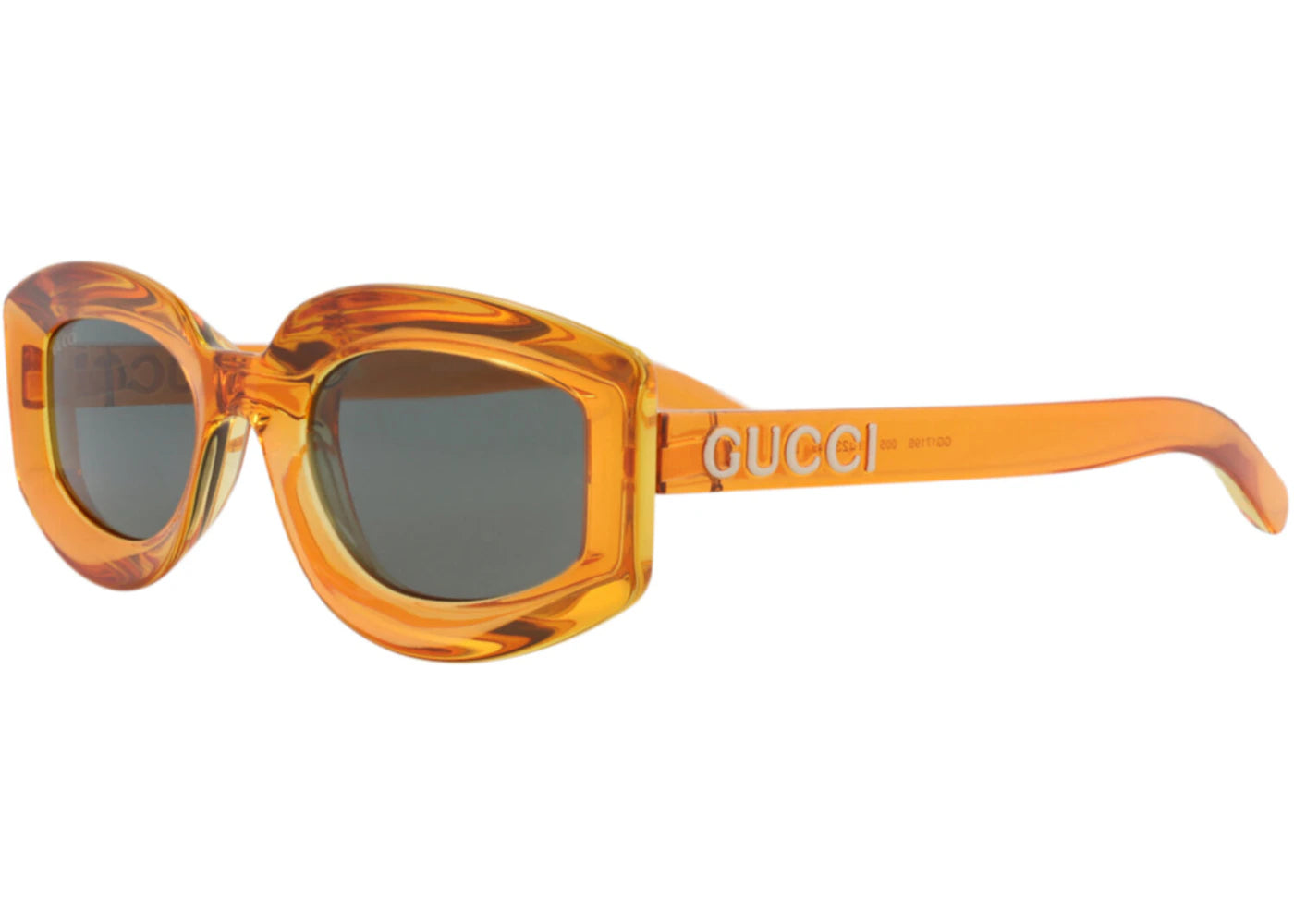 Gucci Cat Eye-Frame Injection Sunglasses Orange Orange Grey (GG1719S-30015508-005)