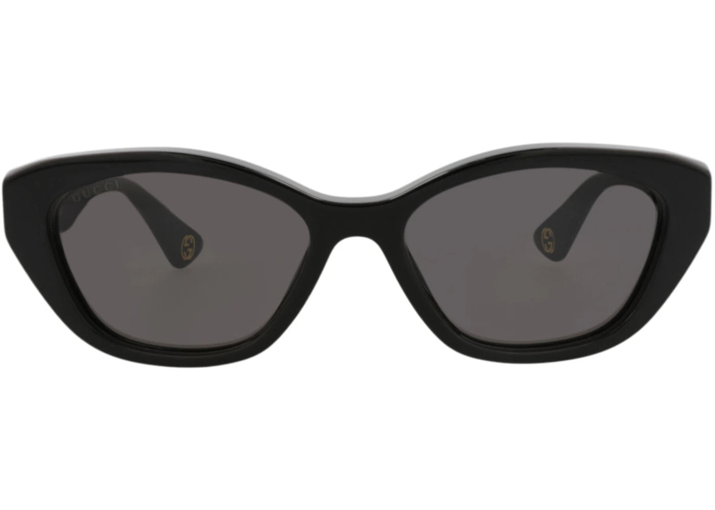 Gucci Cat Eye-Frame Recycled Acetate Sunglasses Black Black Grey (GG1638S-30014974-001)