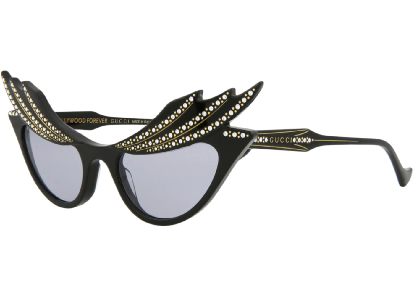 Gucci Cat Eye Sunglasses Black/Black/Violet (GG1094S-30012857-001)