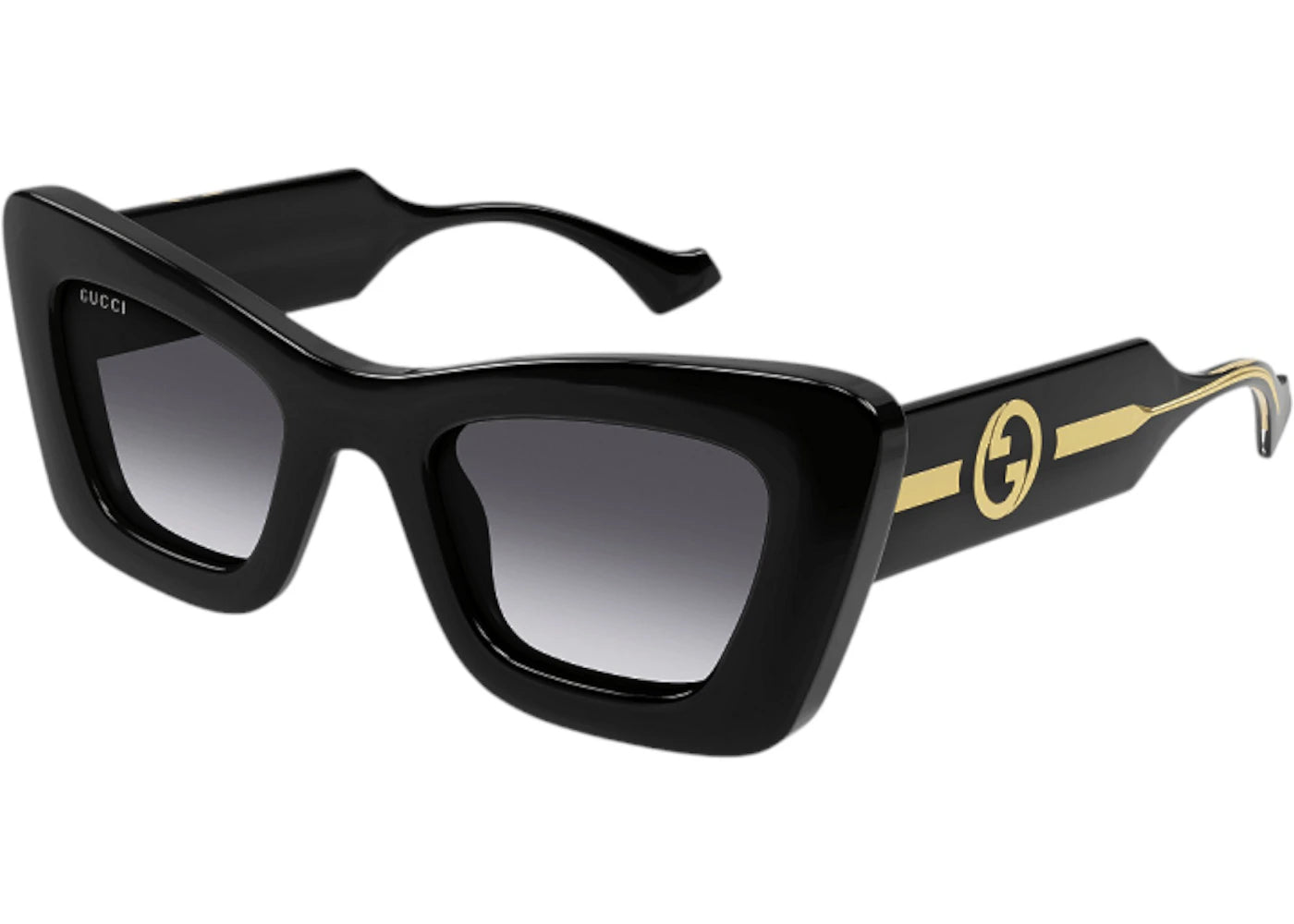 Gucci Cat Eye Sunglasses Black (GG1552S 001)