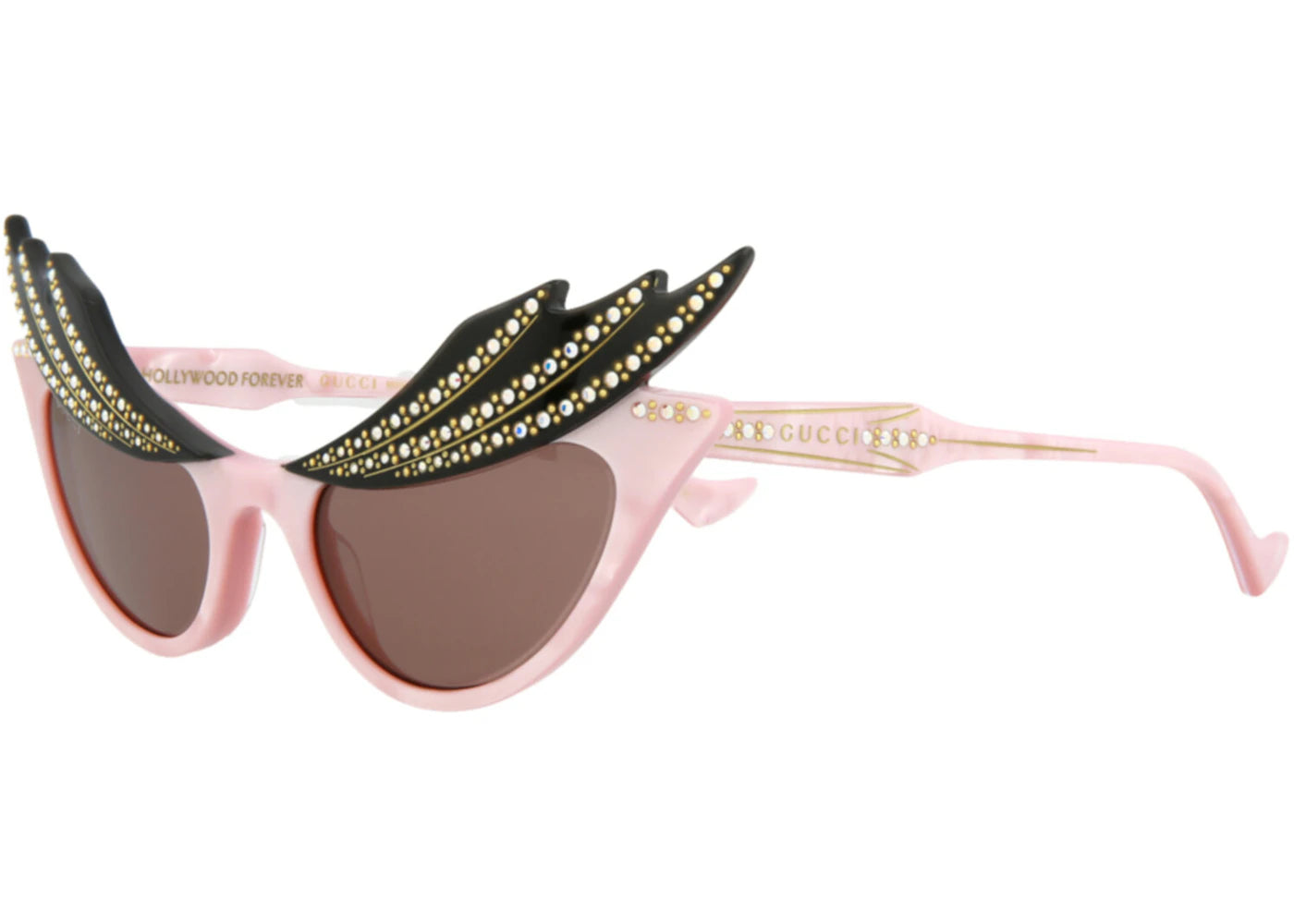 Gucci Cat Eye Sunglasses Pink/Pink/Brown (GG1094S-30012857-003)