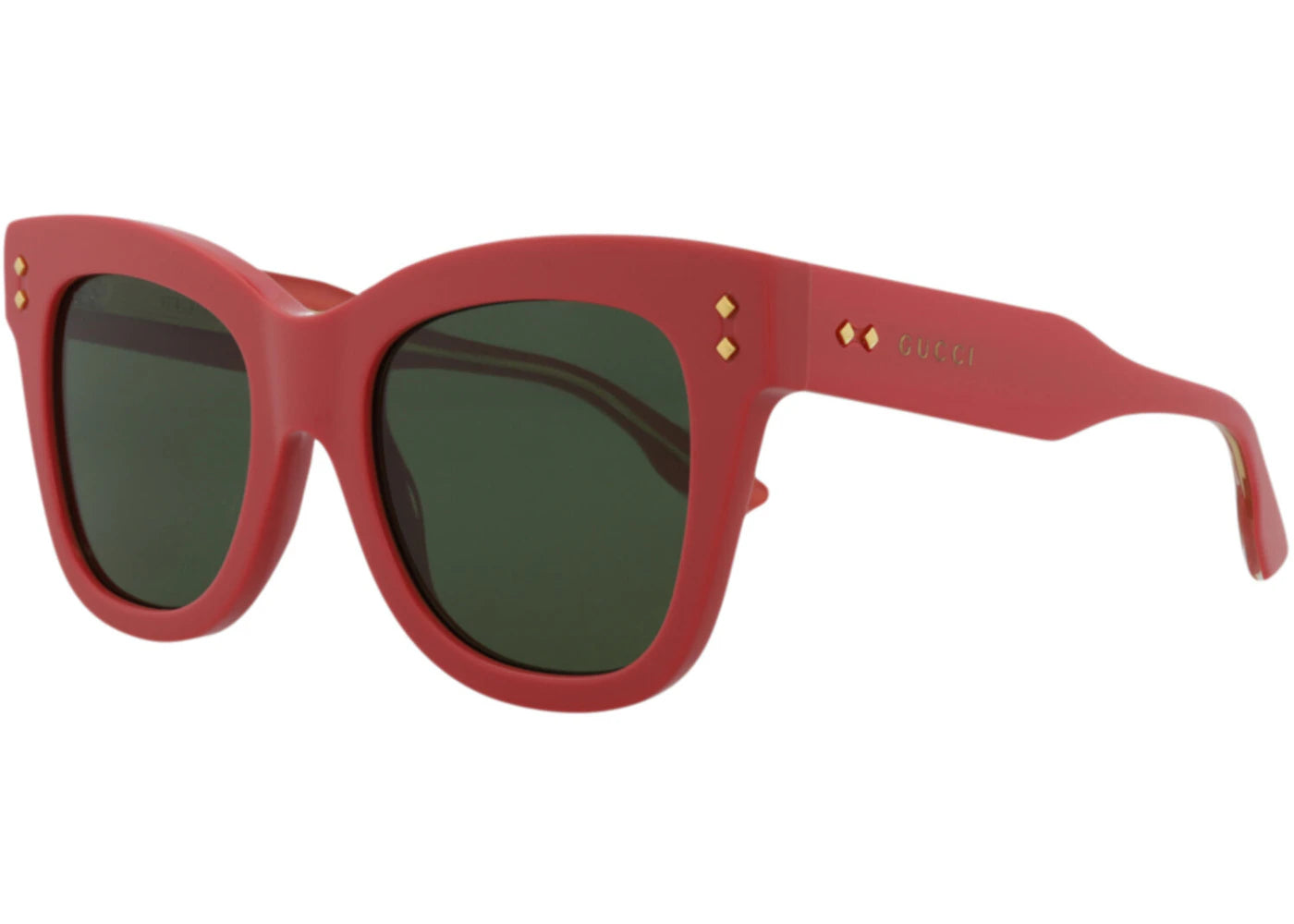 Gucci Cat Eye Sunglasses Pink/Pink/Green (GG1082S-30012877-004)