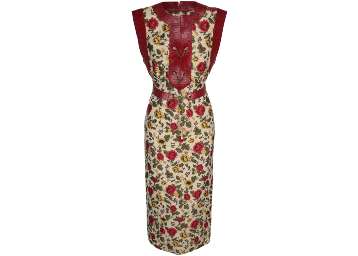 Gucci Centennial Floral Pattern Dress Multi