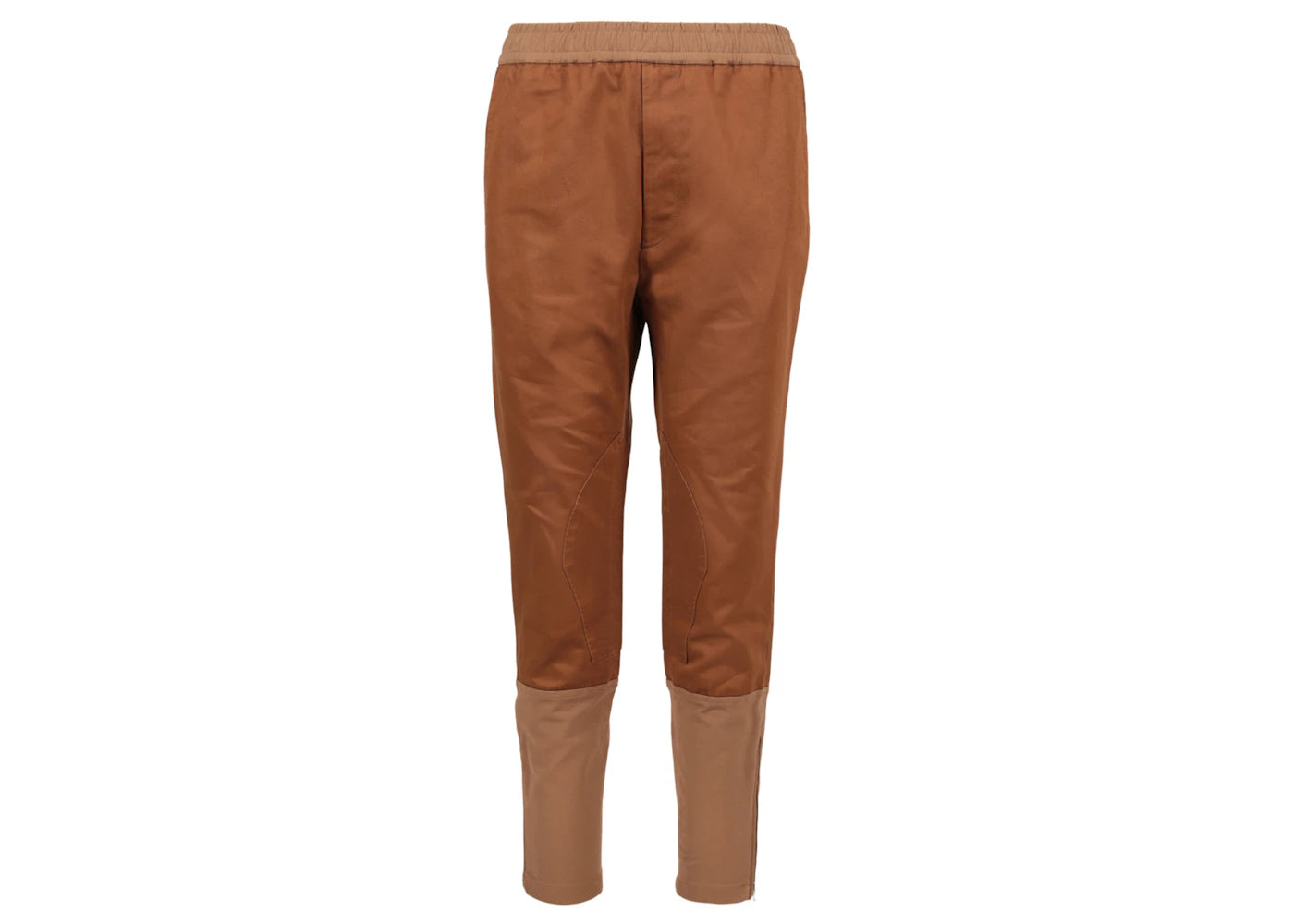Gucci Cotton Drill Pants Havana/Grey/Brown Pol