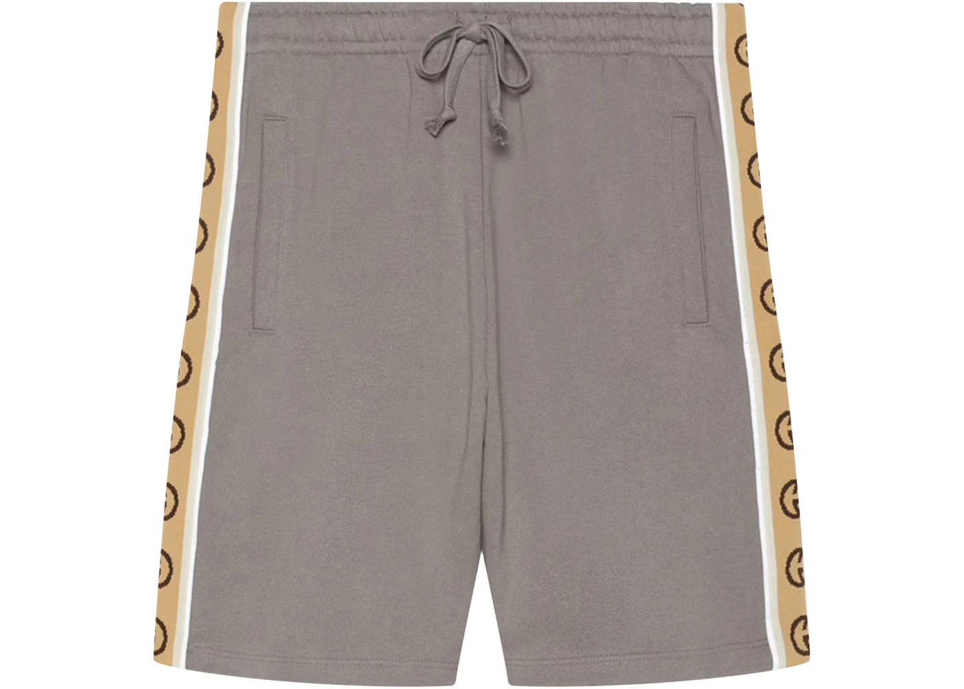 Gucci Cotton Jersey Shorts Grey