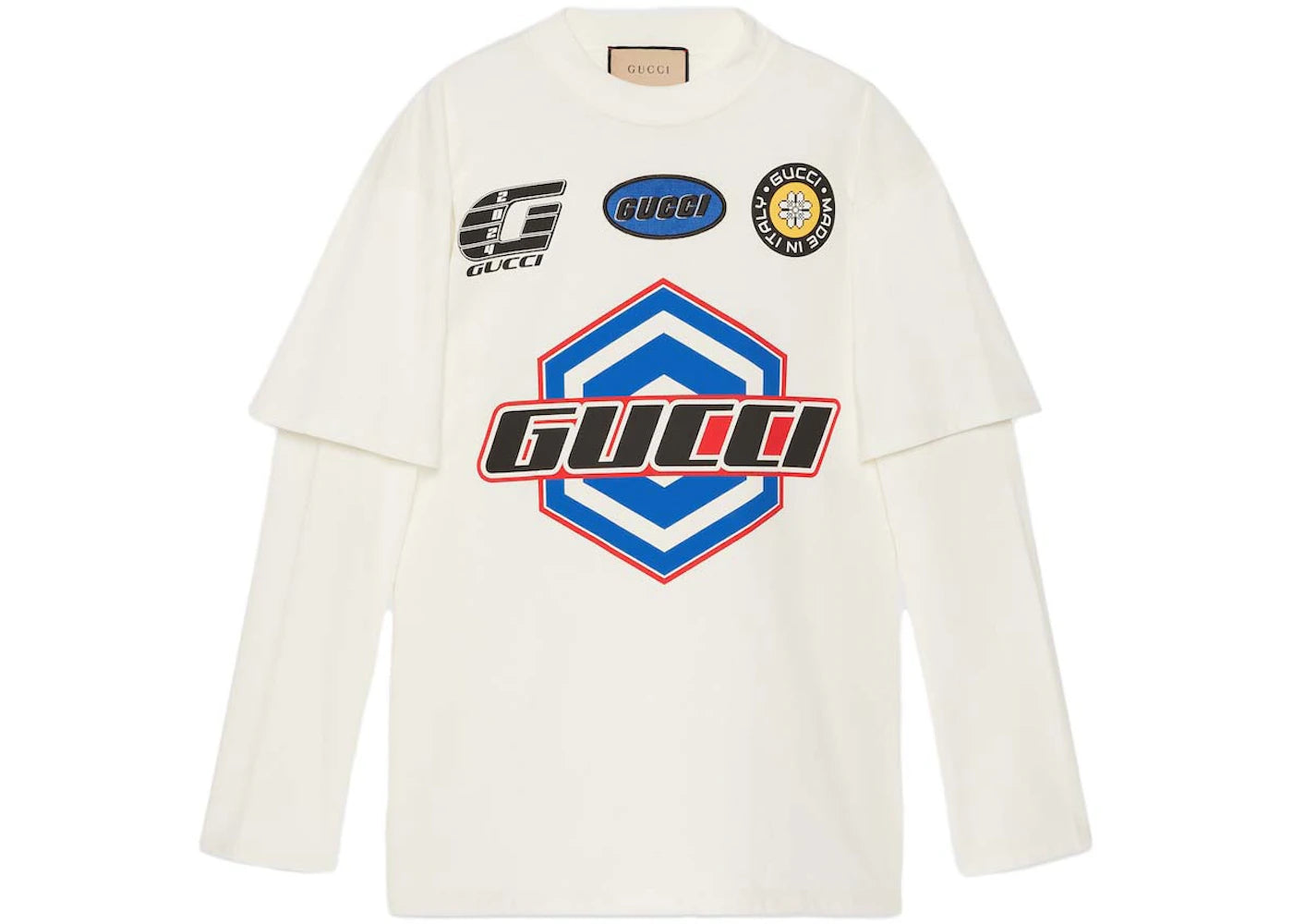 Gucci Cotton Jersey T-Shirt Off White