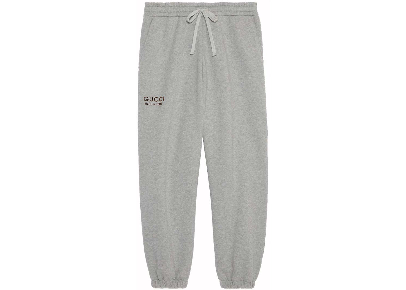 Gucci Cotton Sweatpant with Print Grey