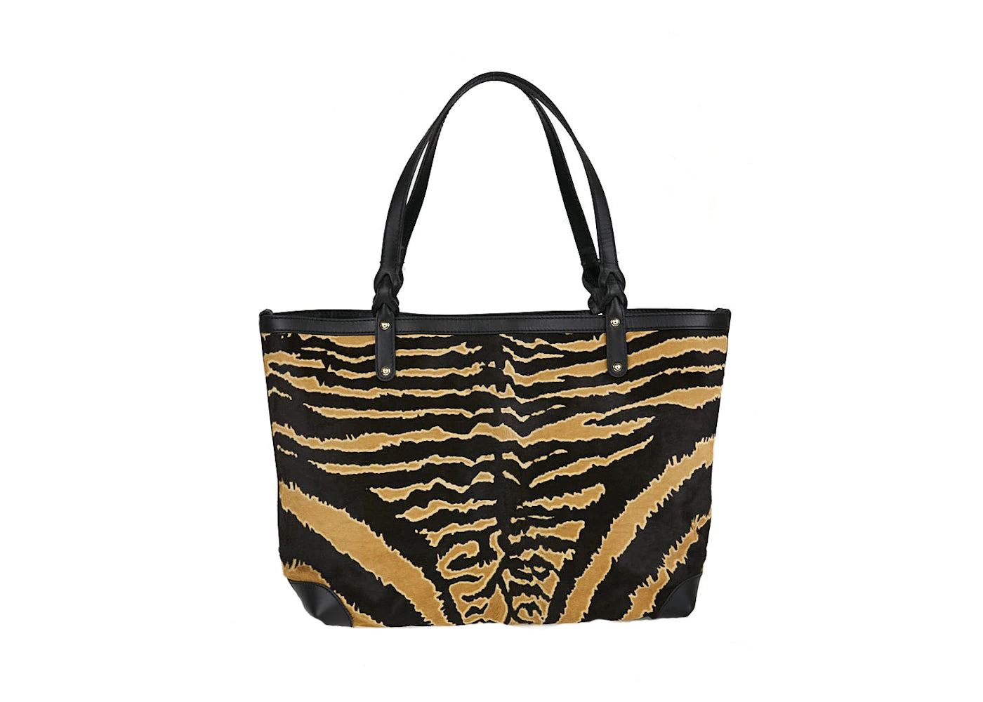 Gucci Craft Tote Zebra Medium Black/Brown