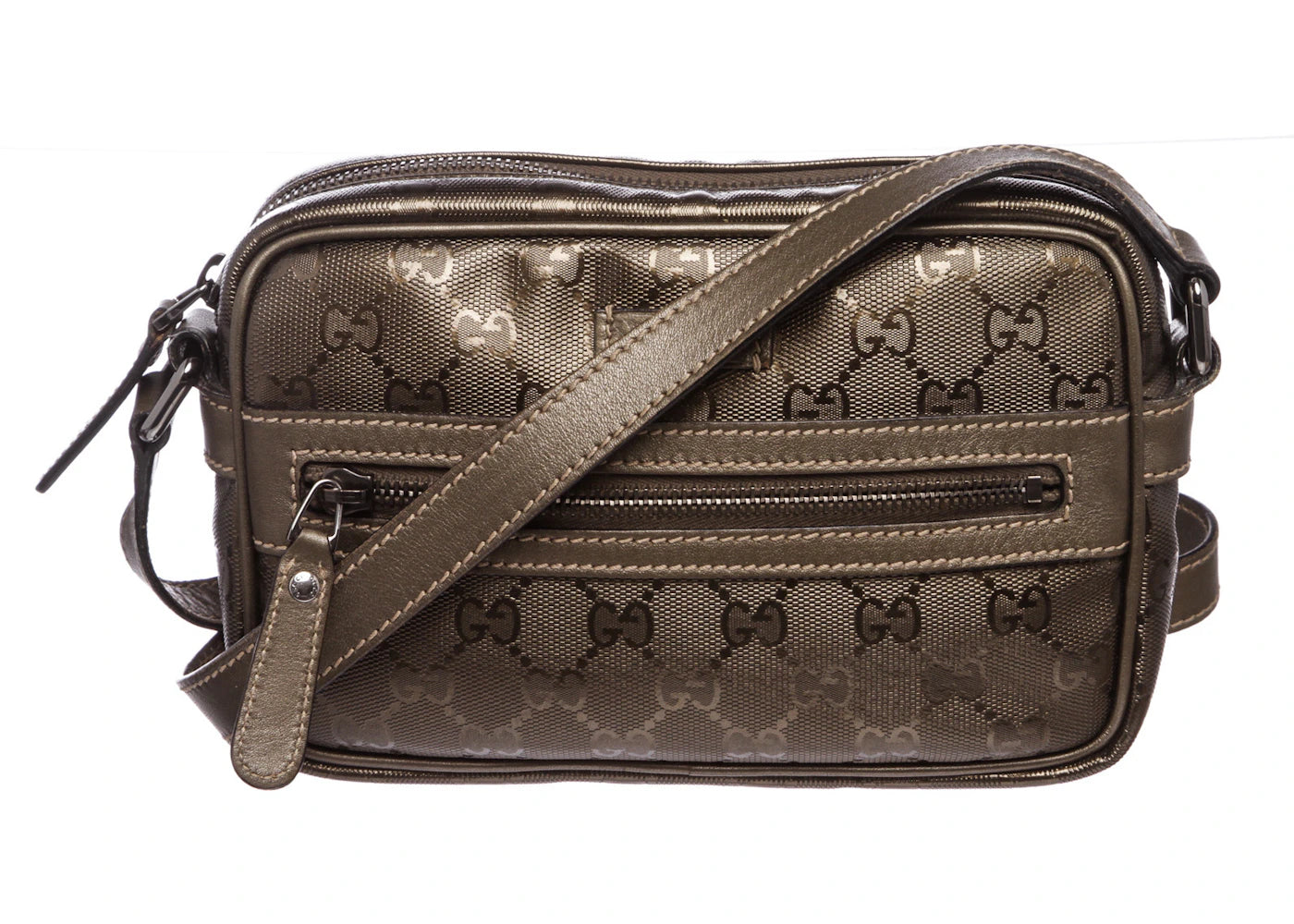 Gucci Crossbody Monogram GG Imprime Grey