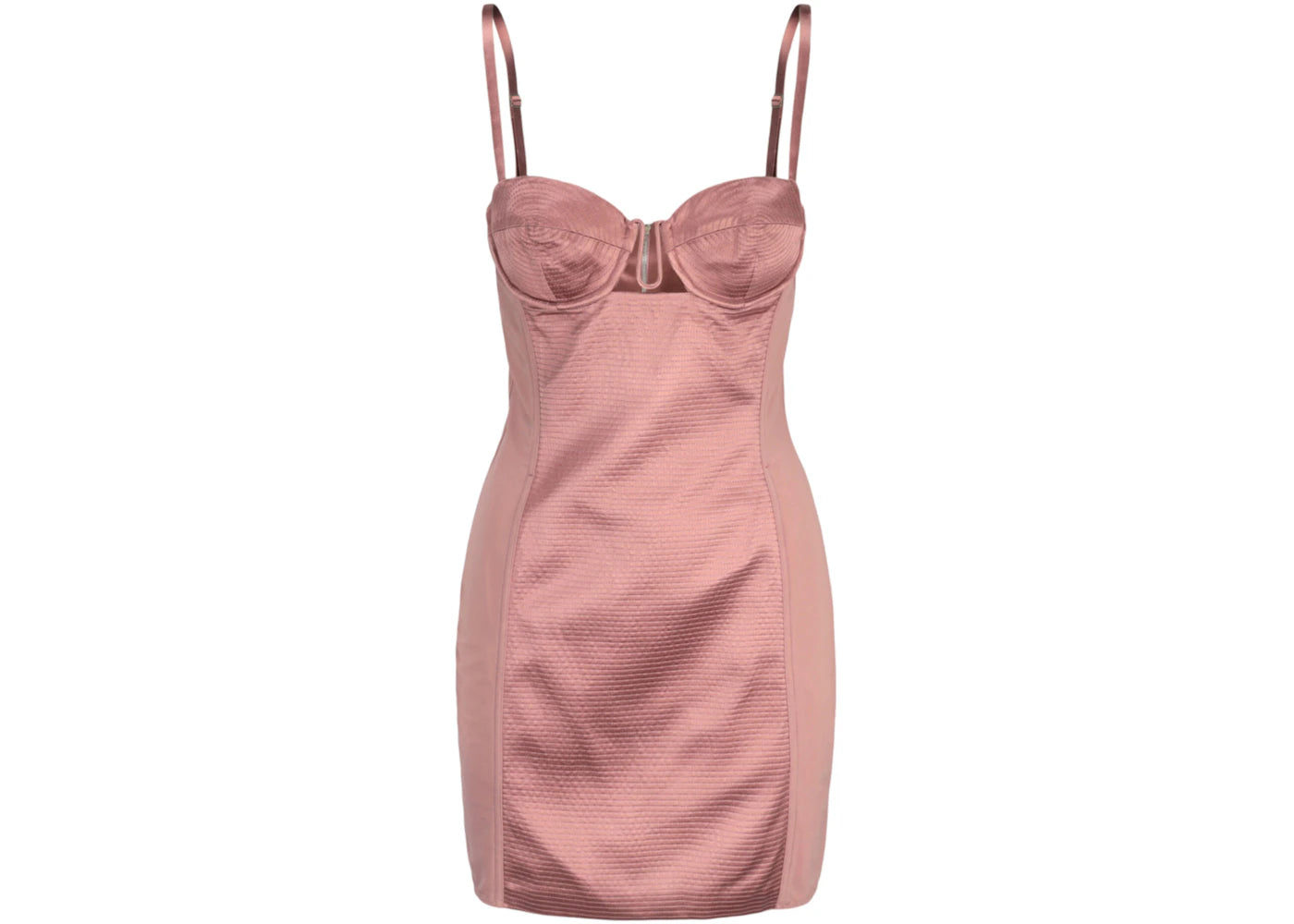 Gucci Cutout Silk Duchesse Dress Light Pink