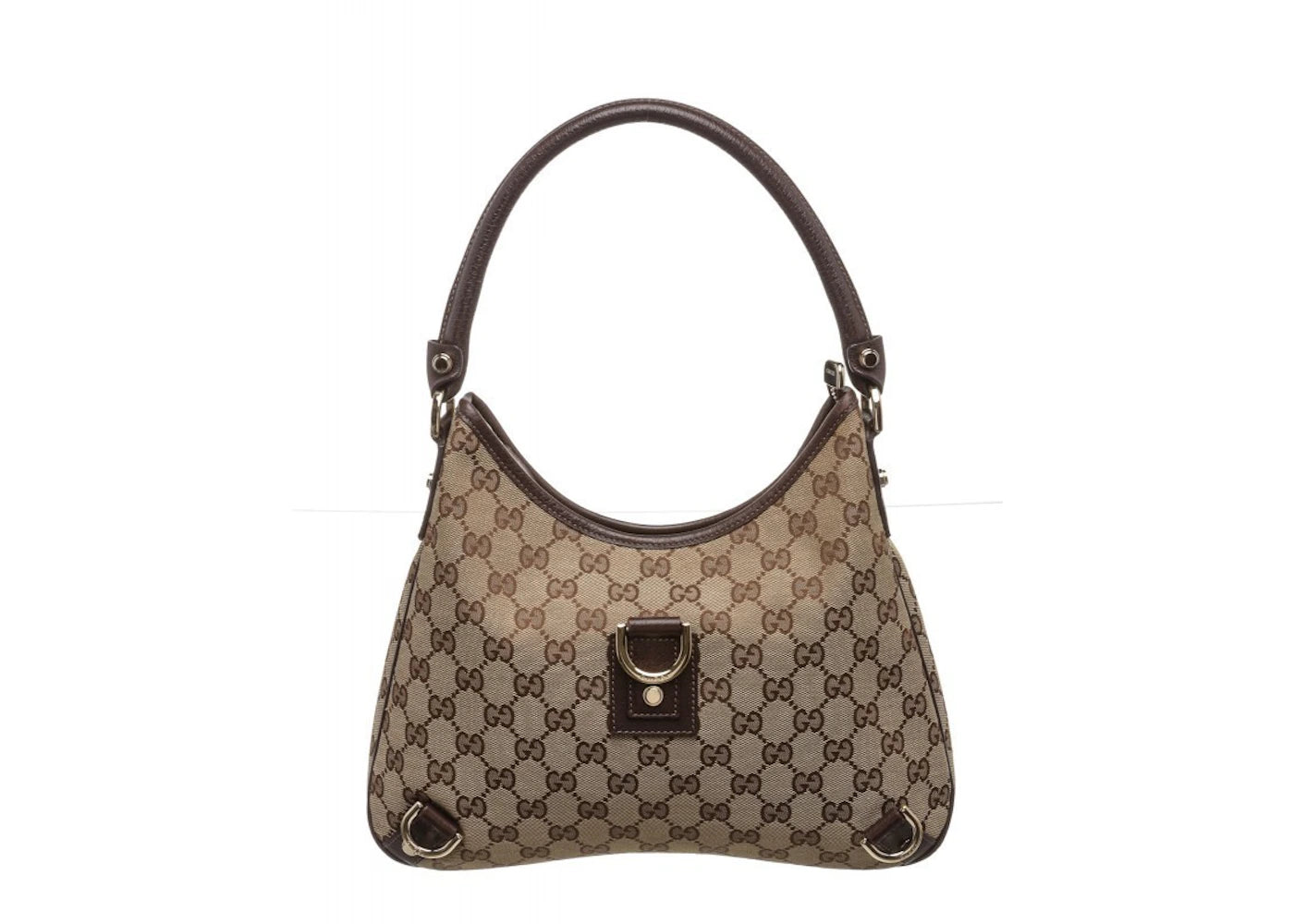 Gucci D-Ring Shoulder Monogram GG Beige