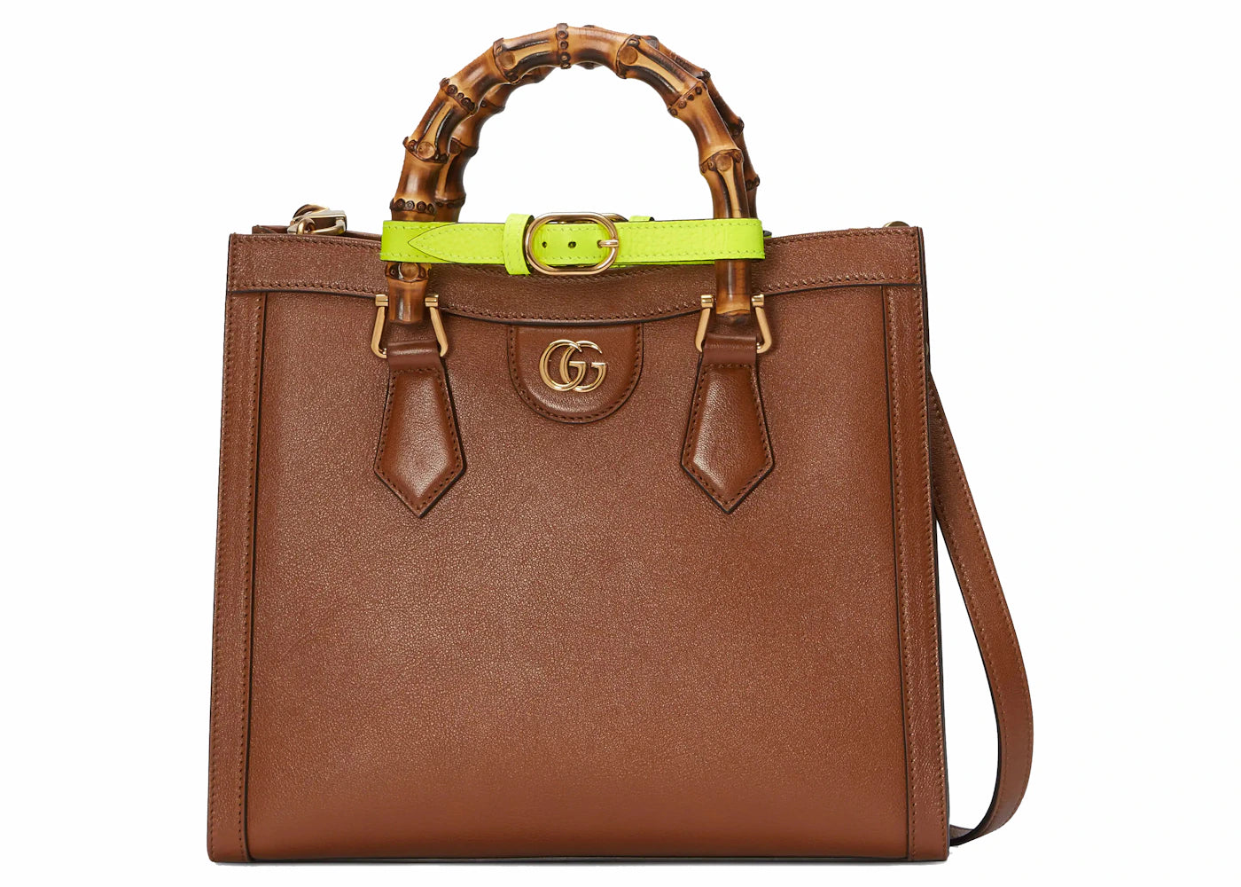 Gucci Diana Small Tote Bag Brown