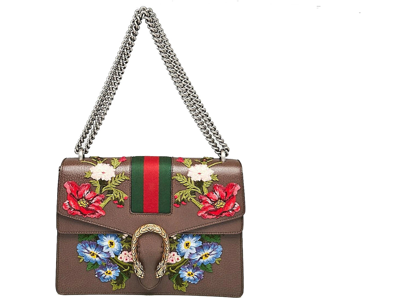 Gucci Dionysus Chain Bag Medium Brown