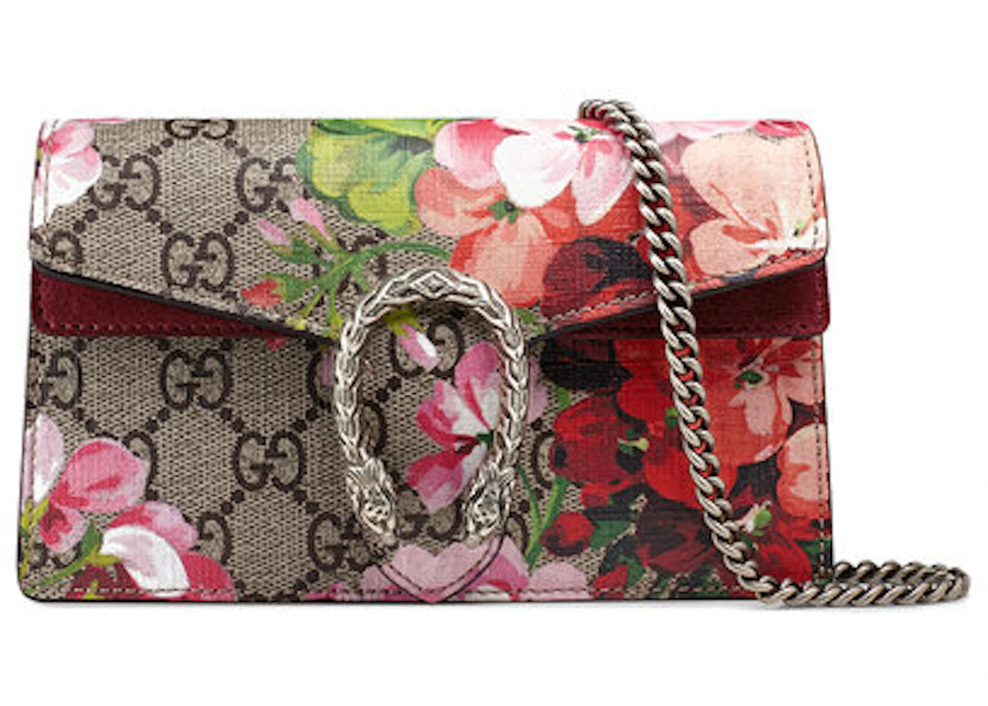 Gucci Dionysus GG Supreme Blooms Super Mini Beige/Ebony