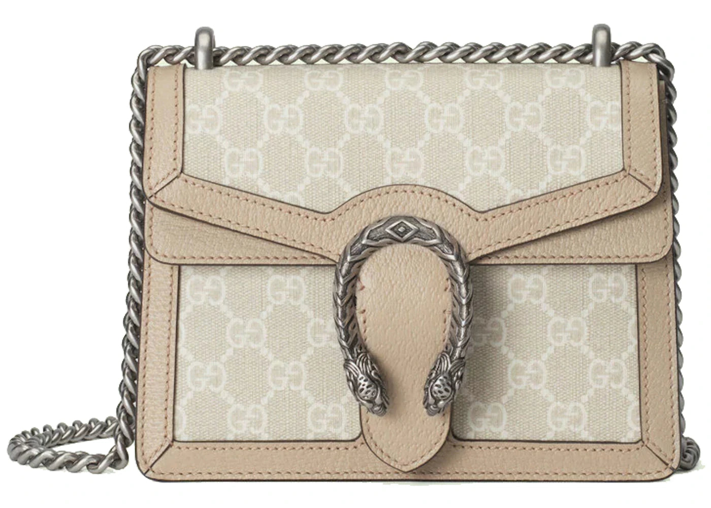 Gucci Dionysus GG Mini Bag Beige/White