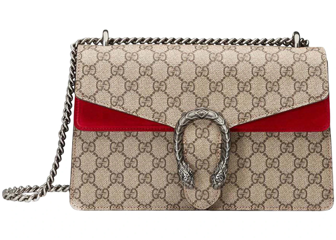 Gucci Dionysus GG Small Shoulder Bag Beige/ebony