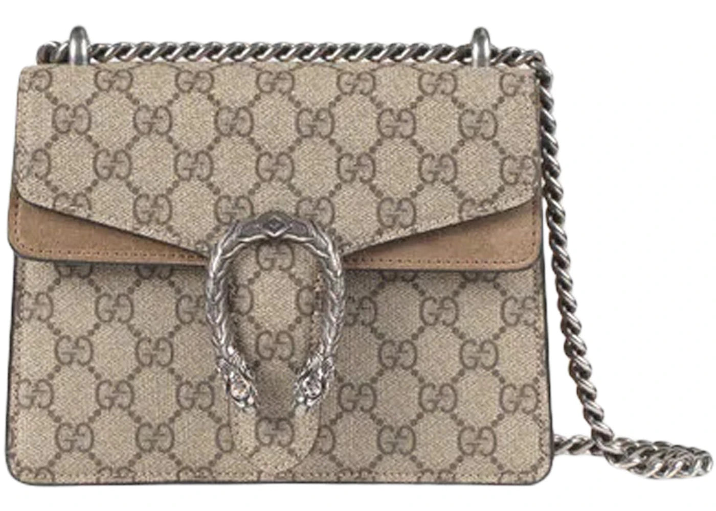 Gucci Dionysus Mini Bag GG Supreme Beige/Ebony