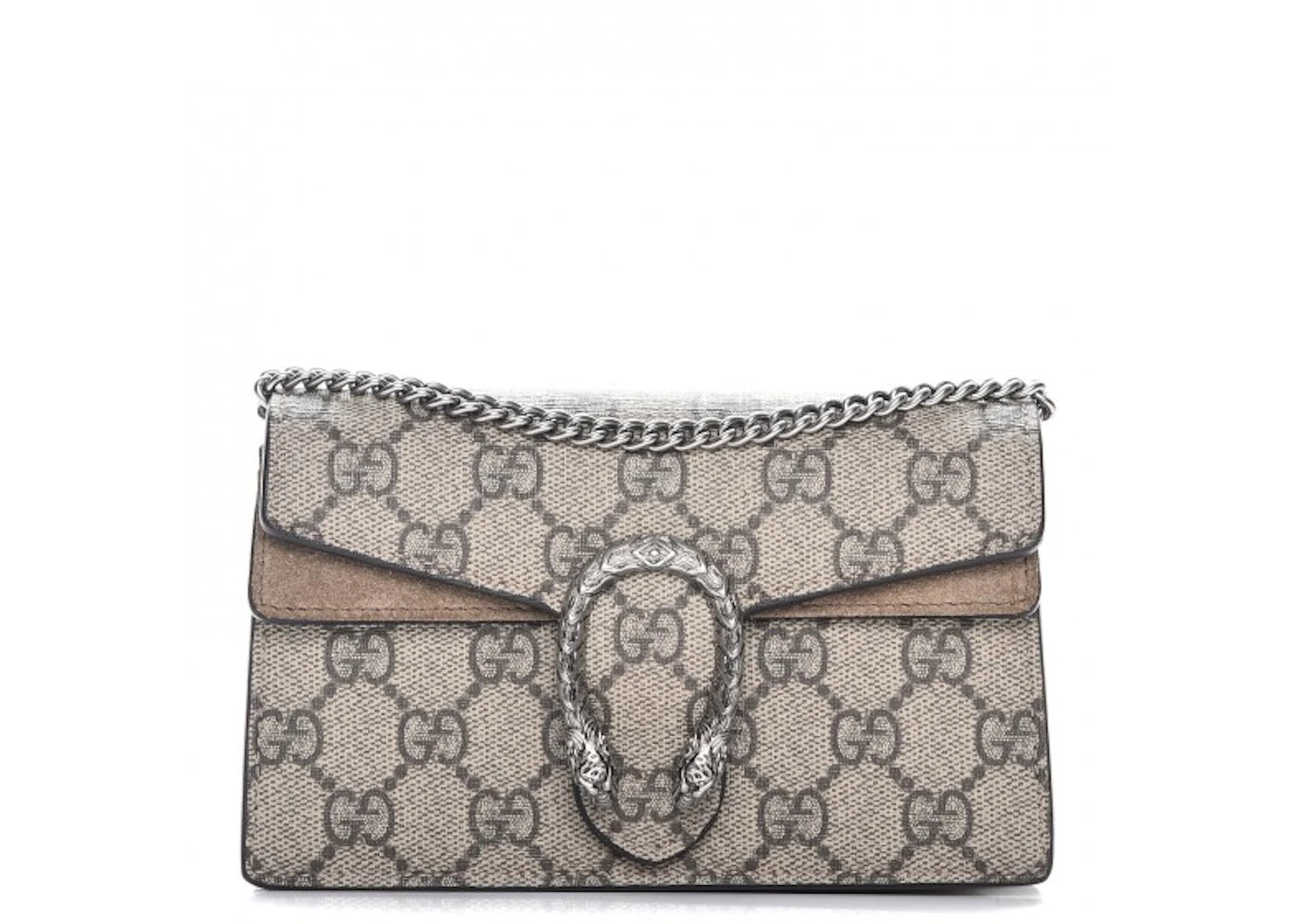 Gucci Dionysus GG Supreme Super Mini Beige
