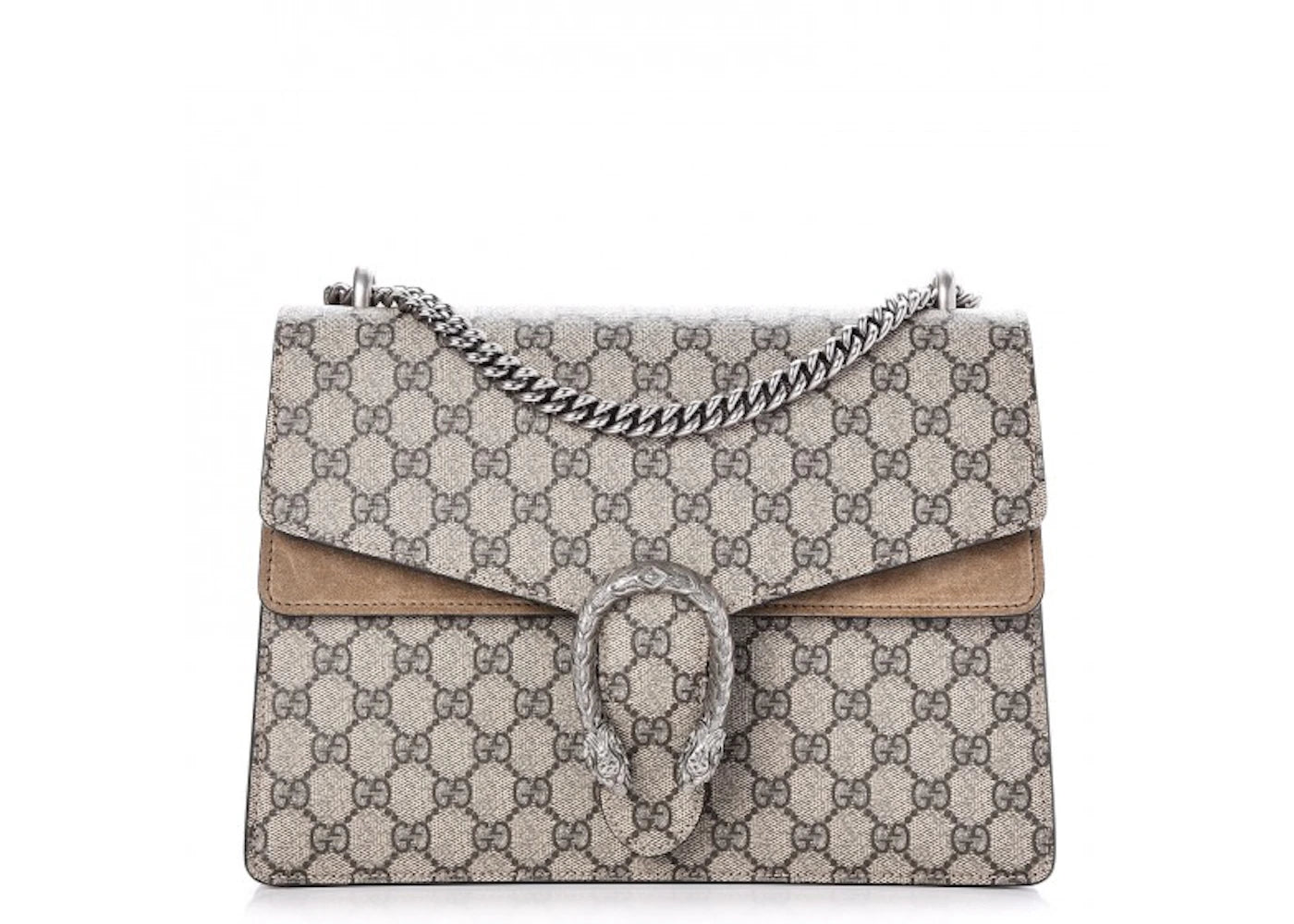 Gucci Dionysus Monogram GG Supreme Medium Taupe