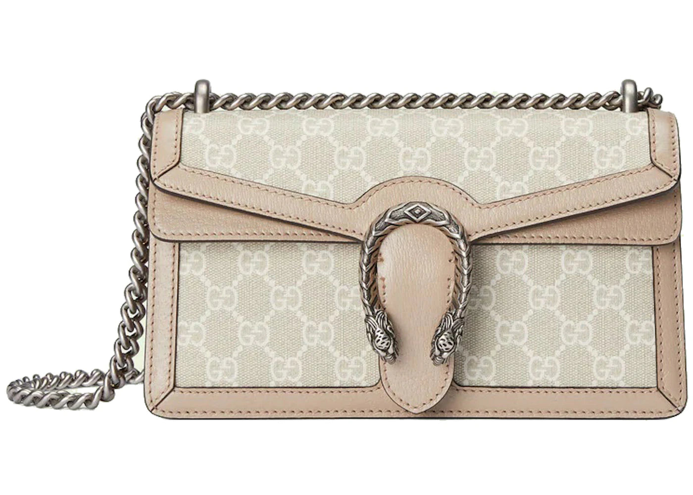 Gucci Dionysus Small GG Bag Beige/White