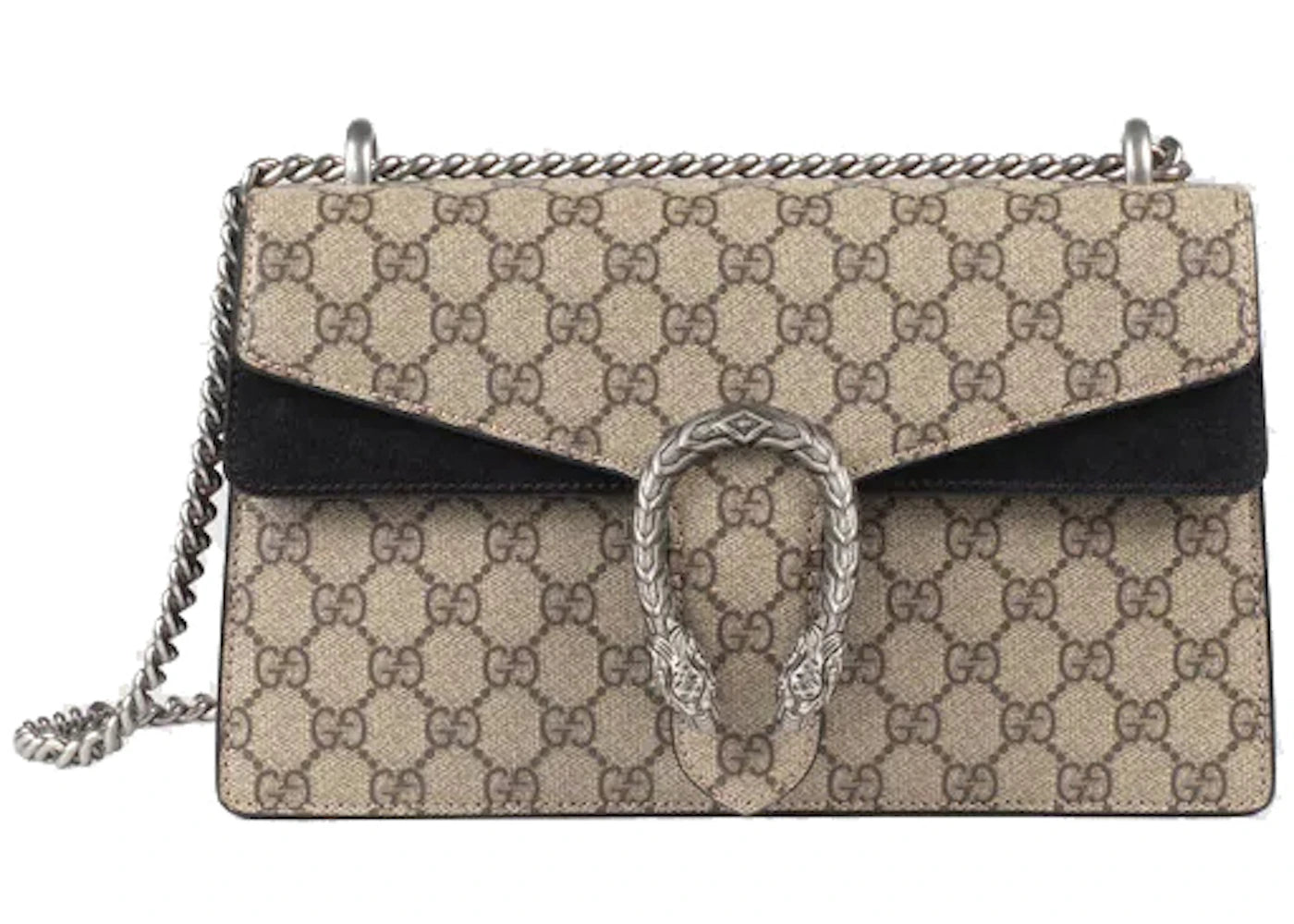 Gucci Dionysus Small GG Shoulder Bag Beige/Ebony