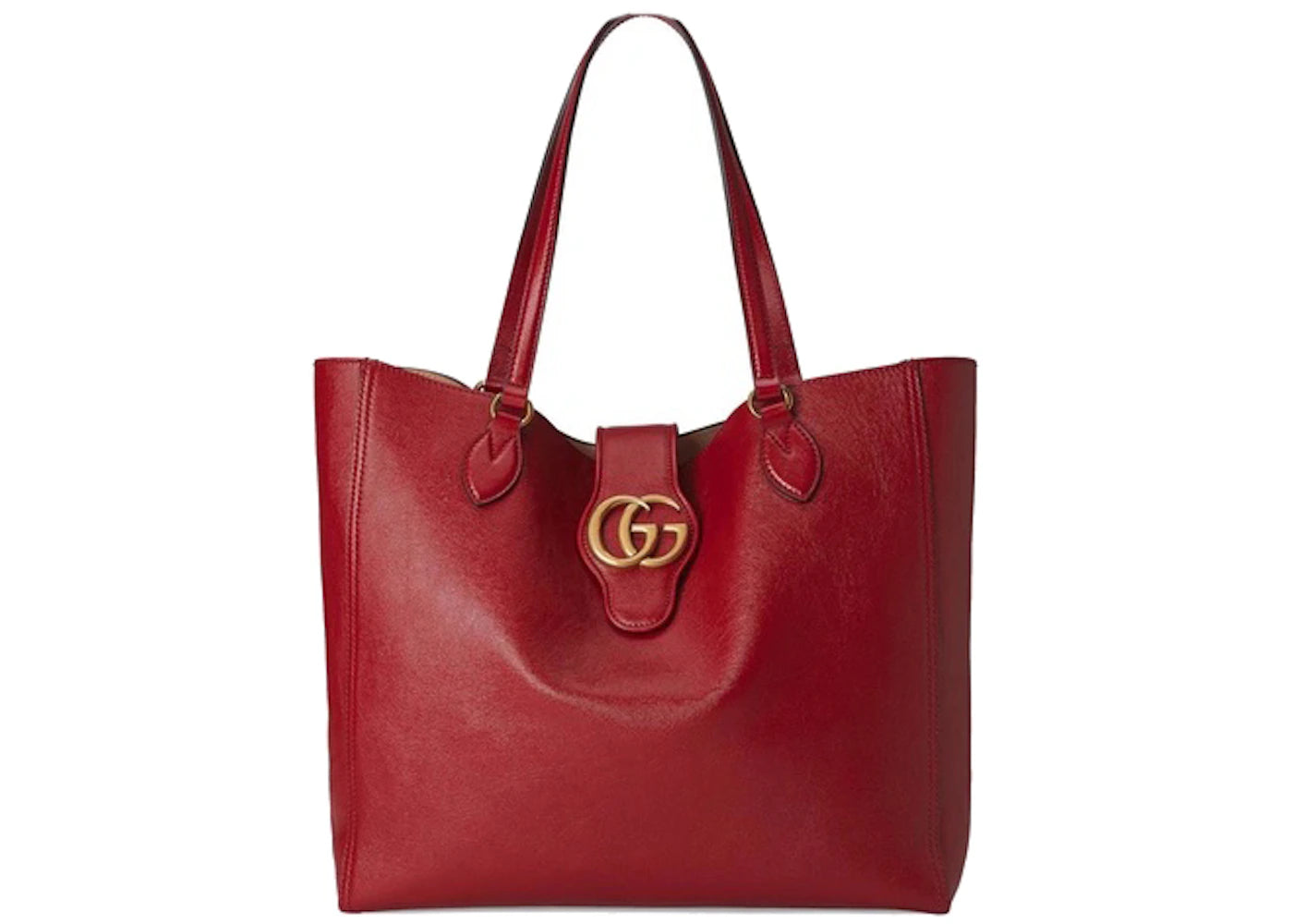 Gucci Double G Tote Medium Red