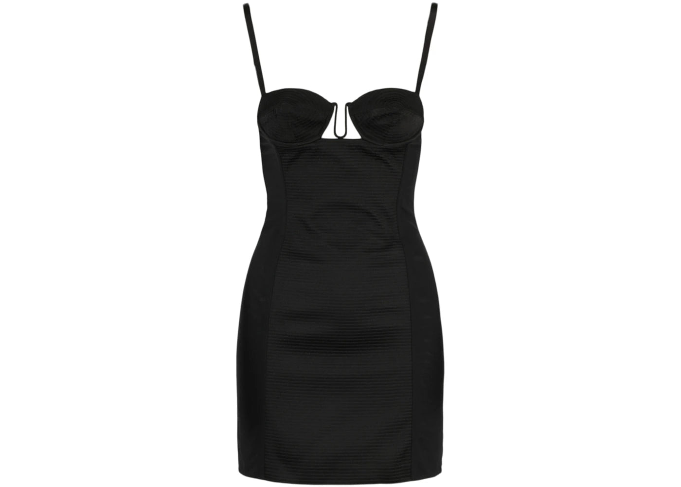 Gucci Duchesse Cutout Dress Black