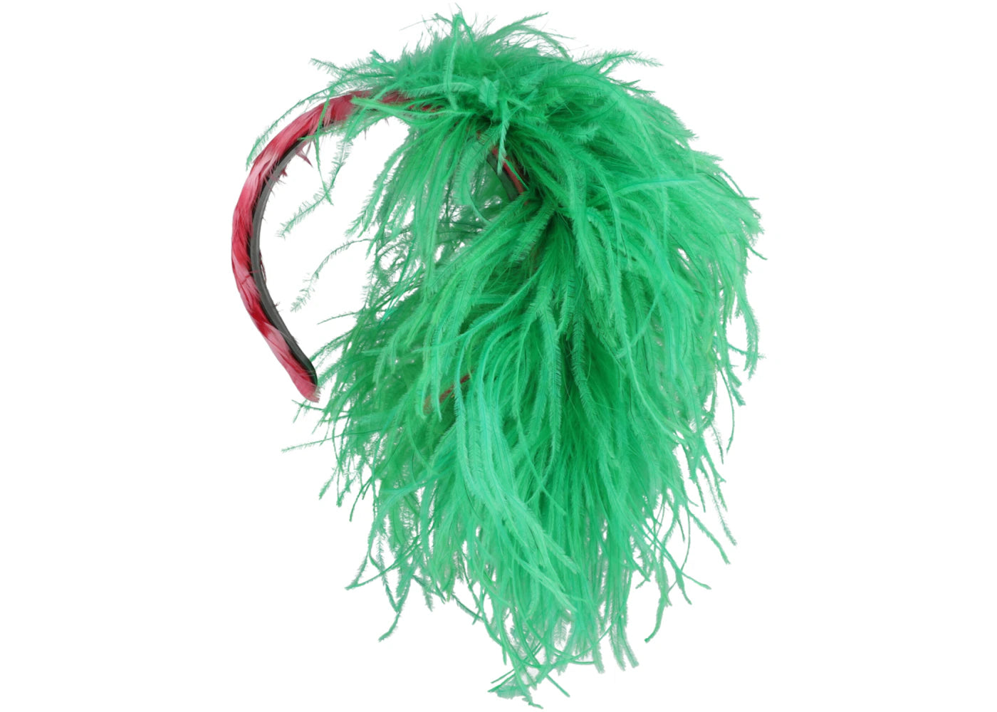 Gucci Feather Headband Green