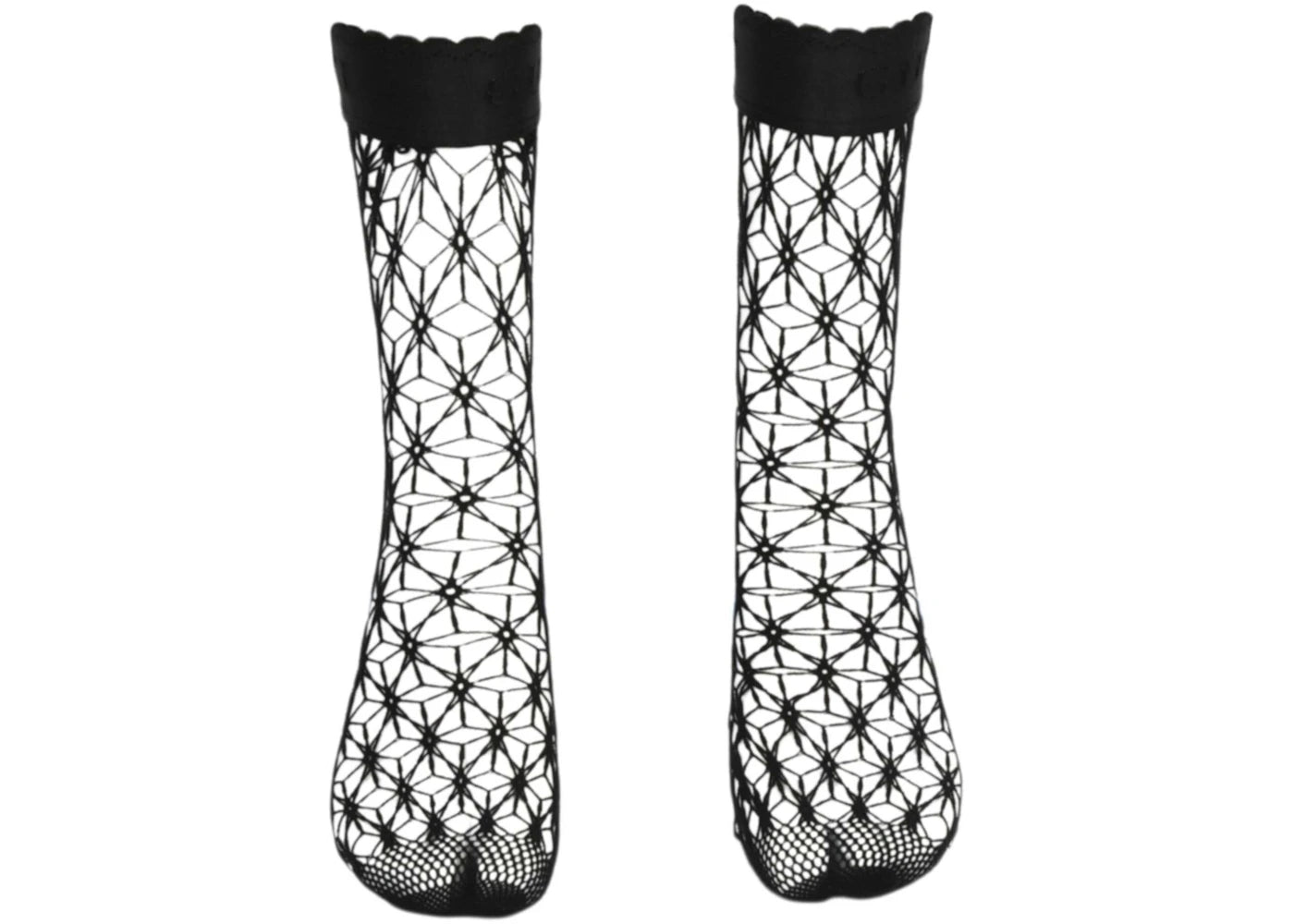 Gucci Fishnet Ankle Socks Black