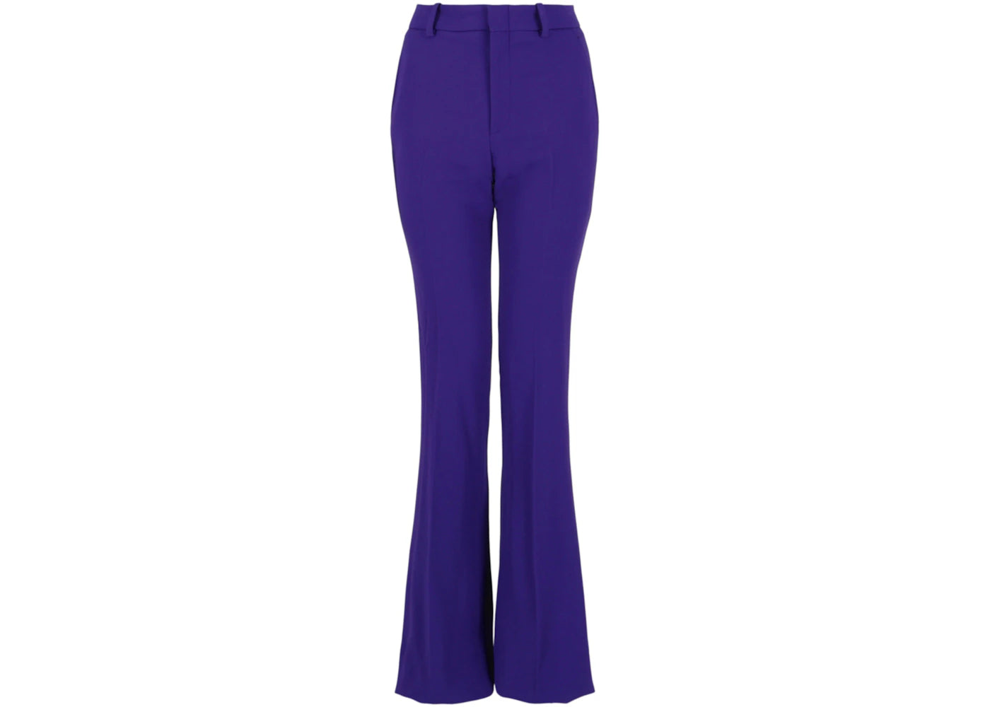 Gucci Flared Leg Pants Purple