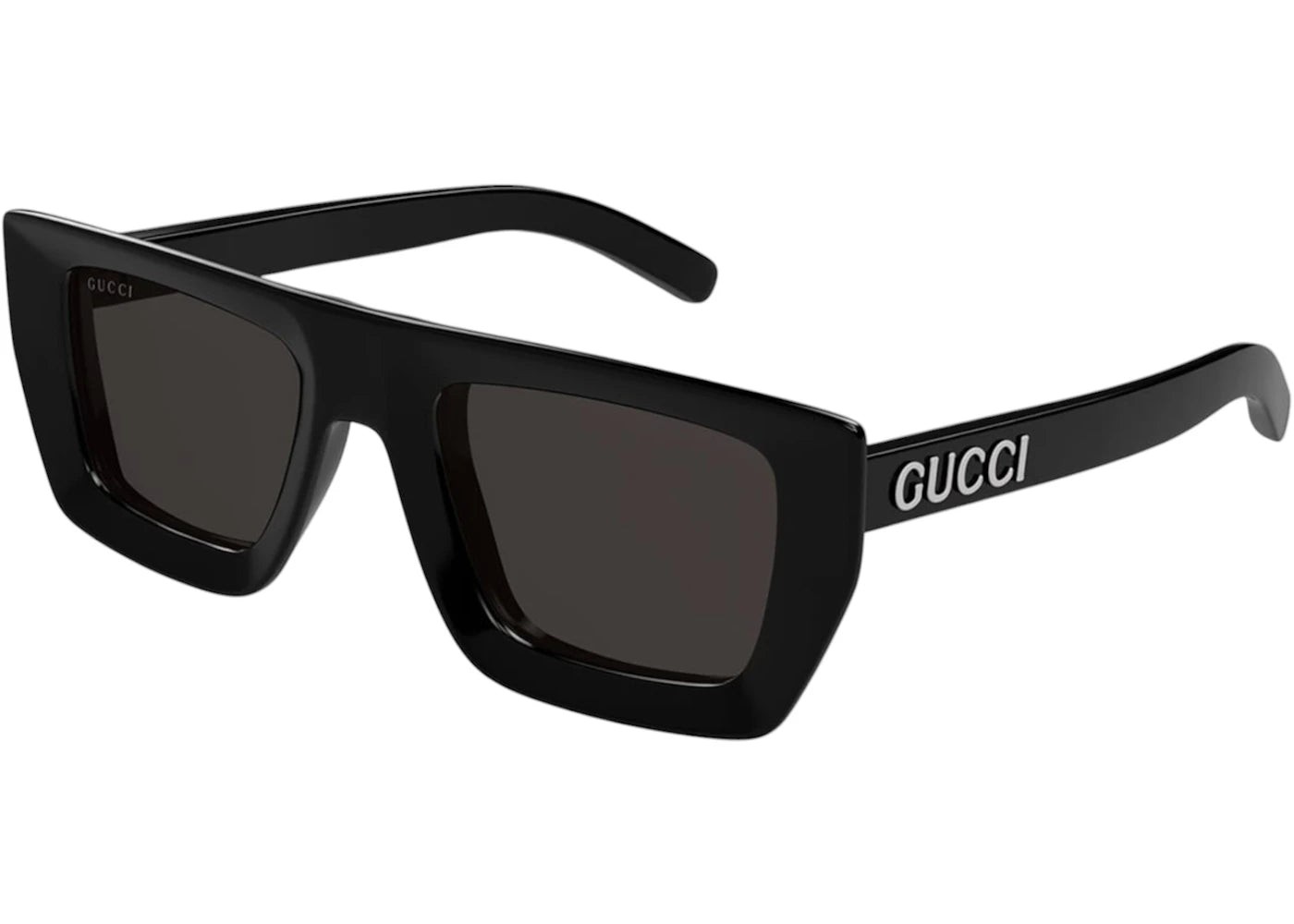 Gucci Flat Top Sunglasses Black Grey (GG1723S-001-51)