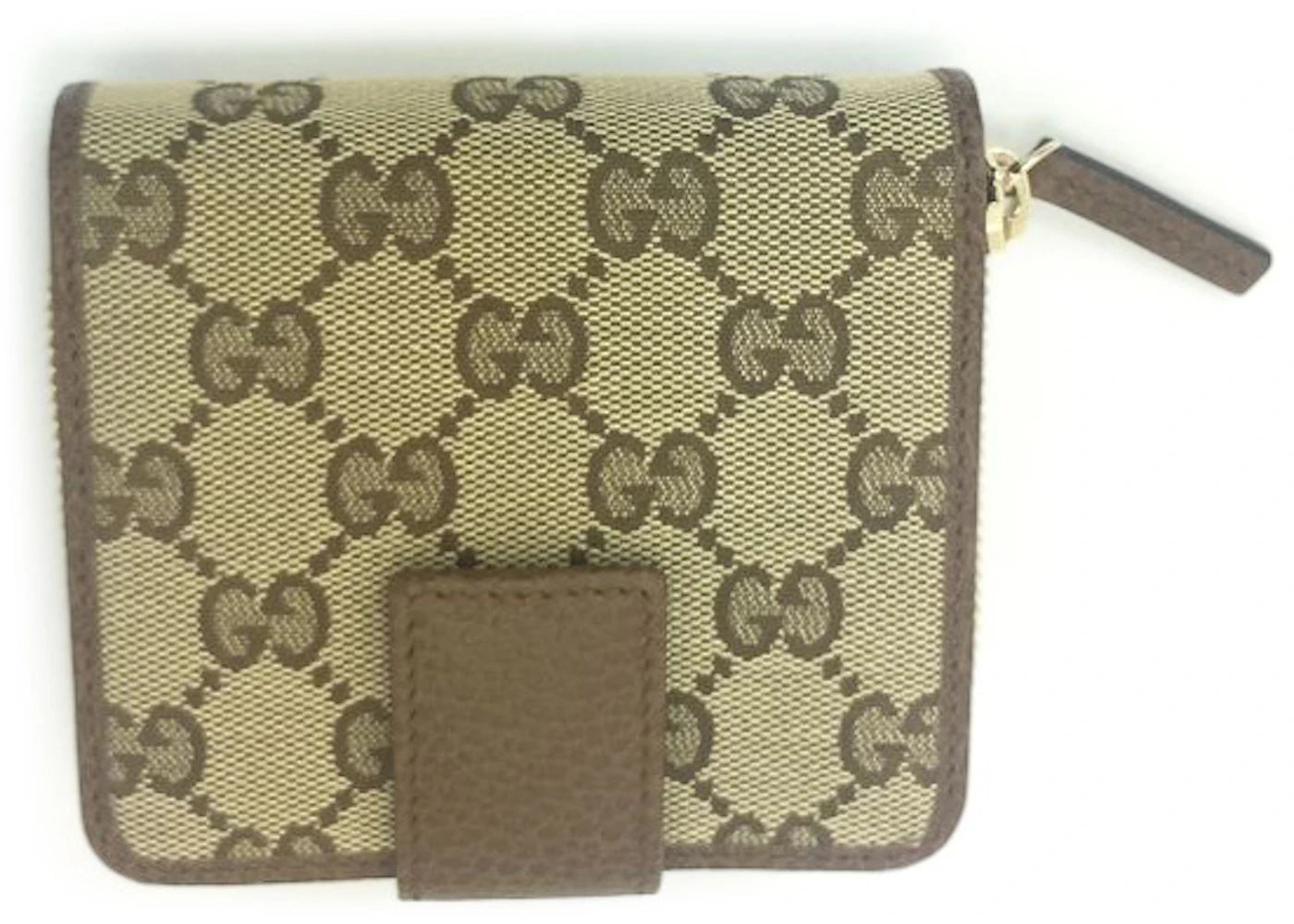 Gucci French Wallet GG Supreme Beige/Brown