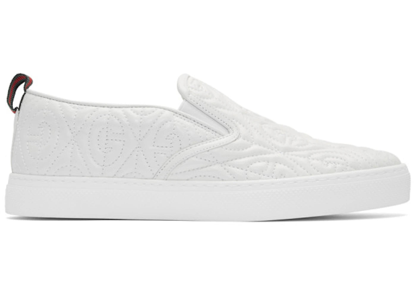 Gucci G Rhombus Slip-On White