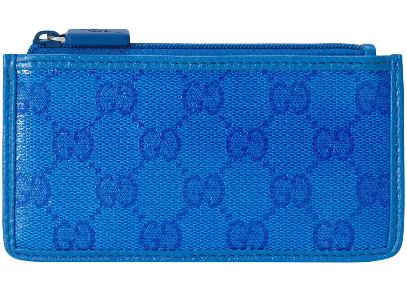 Gucci GG Crystal Card Case Blue