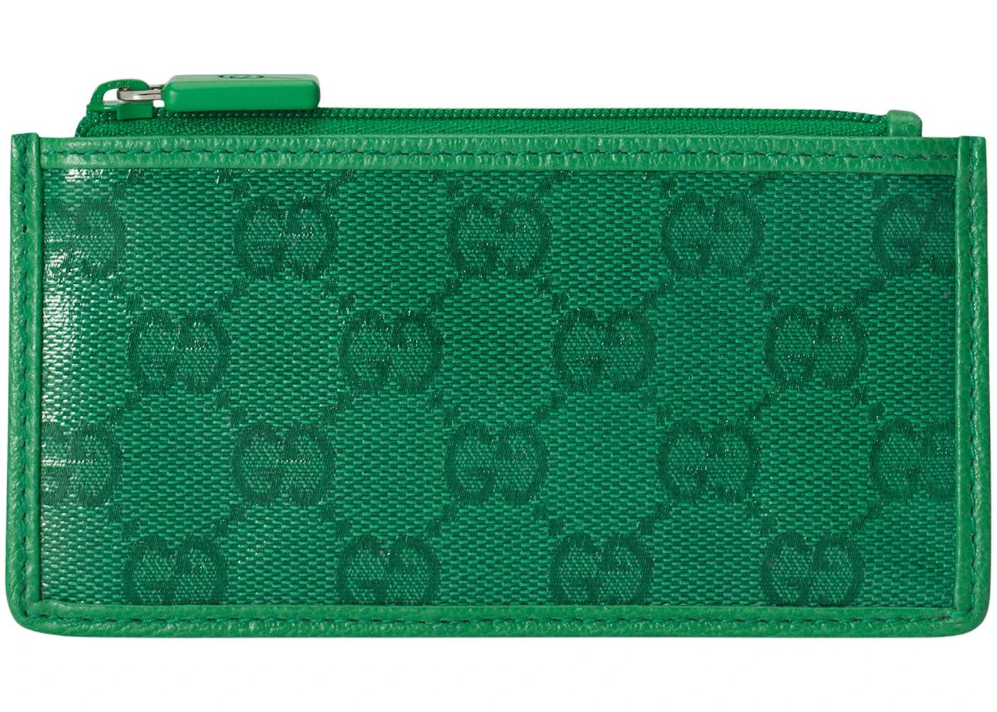 Gucci GG Crystal Card Case Green